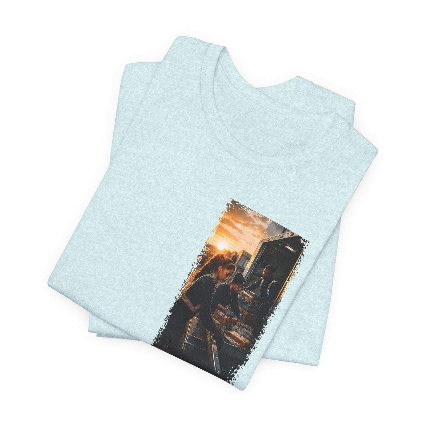 Postal Music — The Next Tour Premium Unisex T-Shirt — Color Group 6 of 11