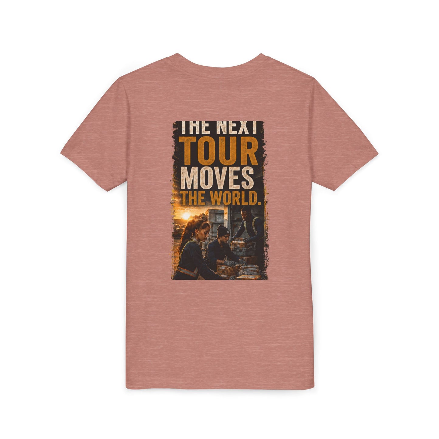 Postal Music — The Next Tour Youth T-Shirt — Color Group 1 of 2
