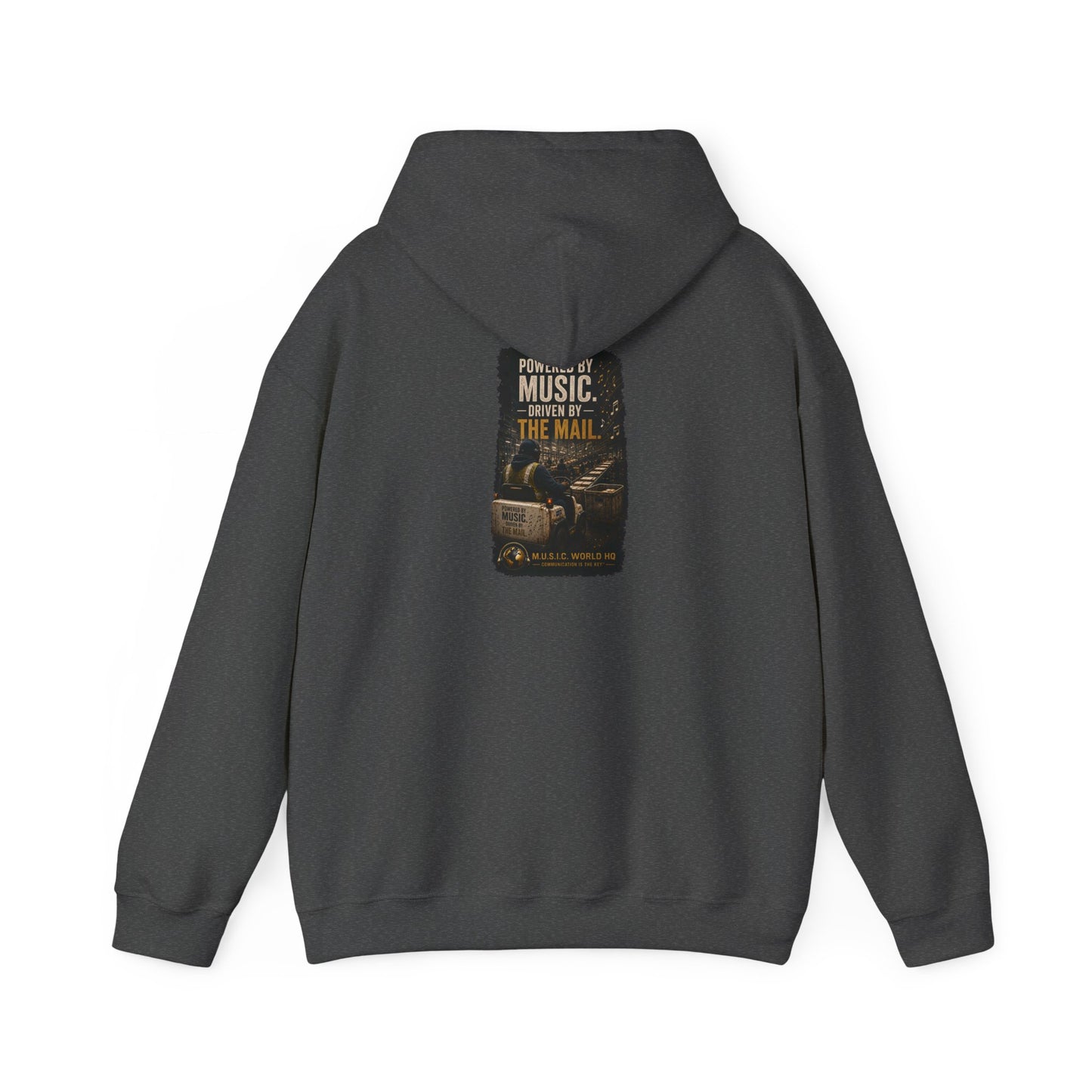 Postal Music - Powered by Music Hoodie - Colorways A2