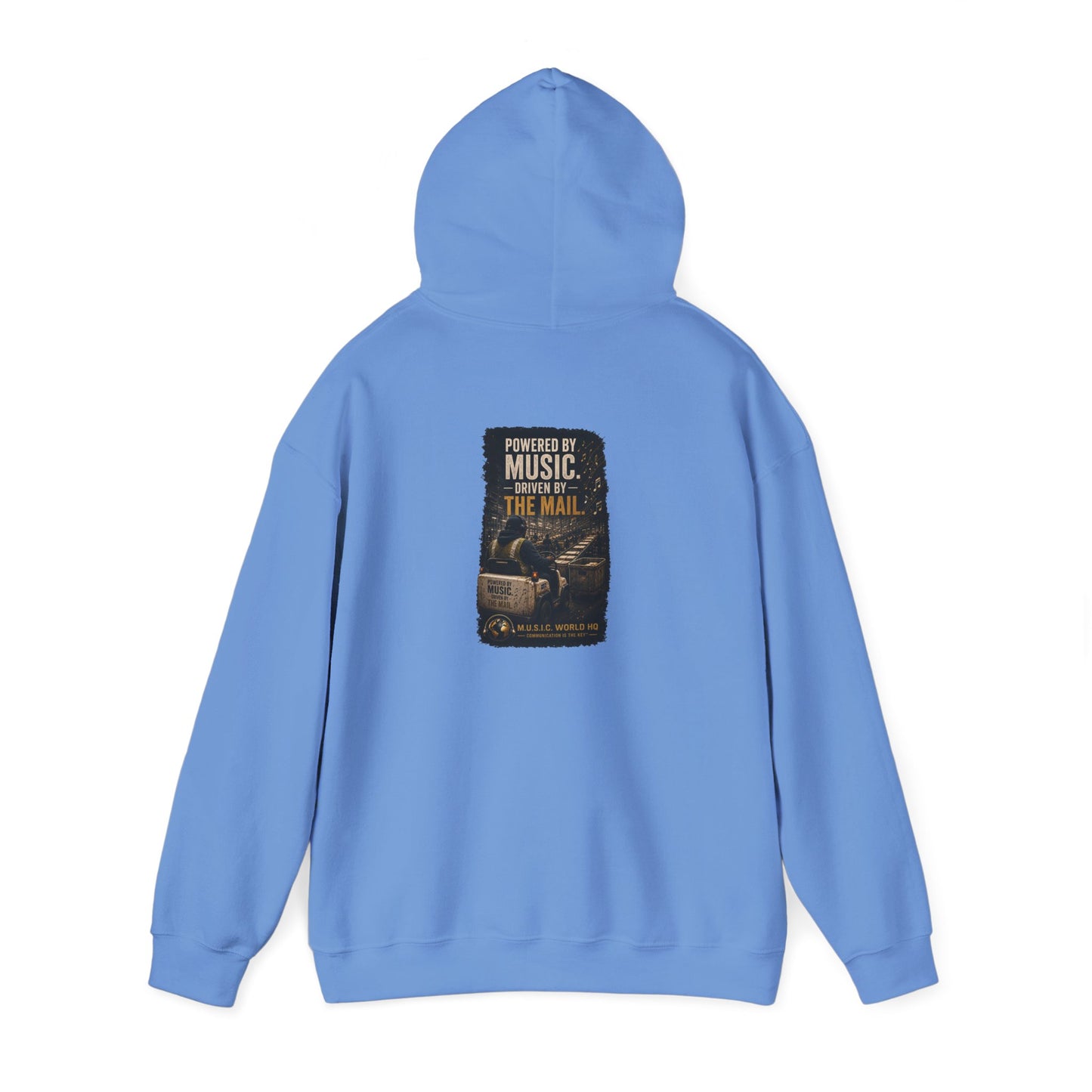 Postal Music - Powered by Music Hoodie - Colorways A2