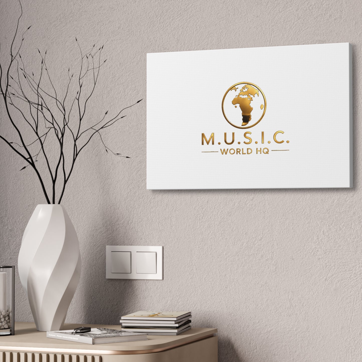 M.U.S.I.C. World HQ Essentials Gallery Canvas Print