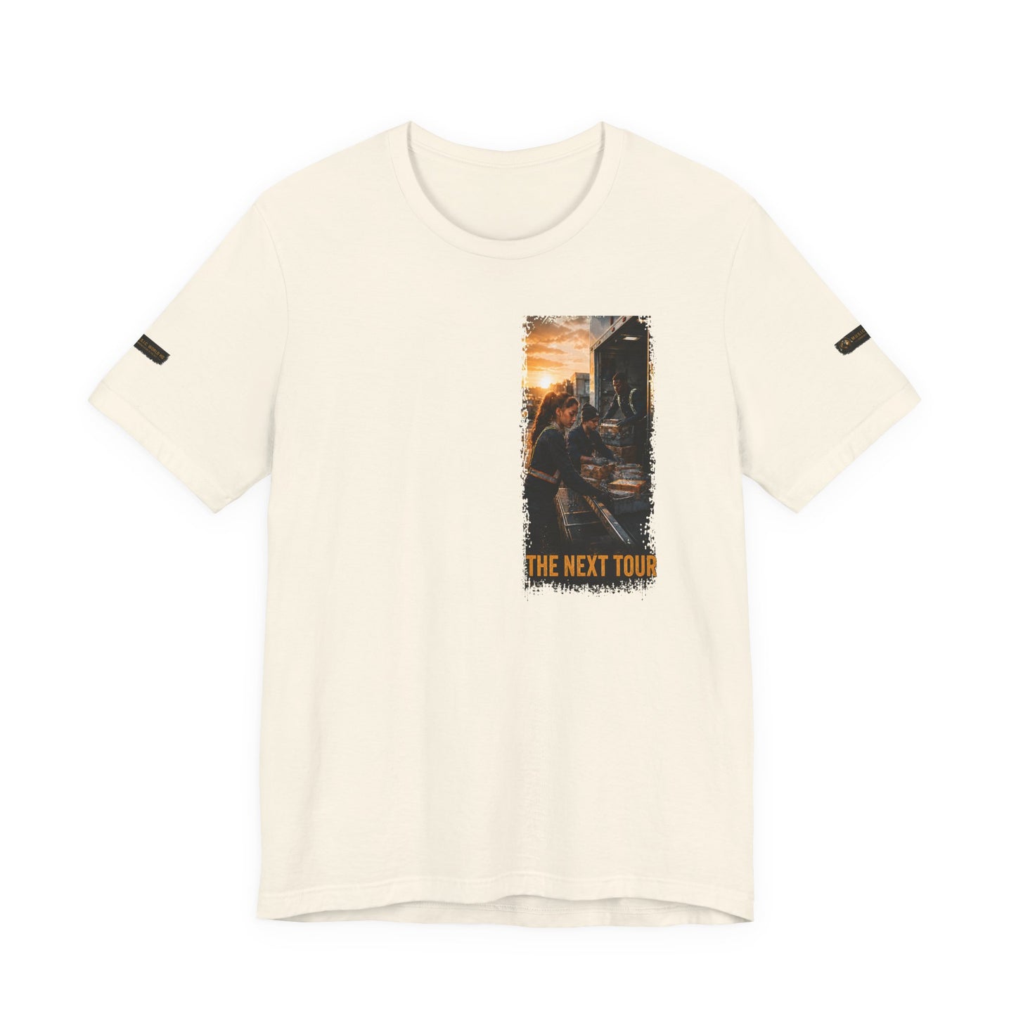 Postal Music — The Next Tour Premium Unisex T-Shirt — Color Group 8 of 11