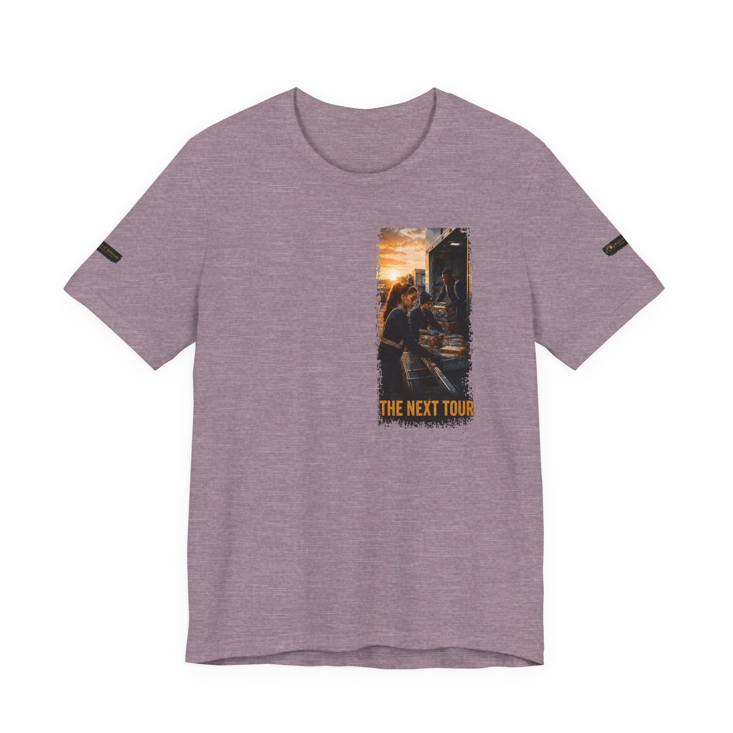 Postal Music — The Next Tour Premium Unisex T-Shirt — Color Group 6 of 11