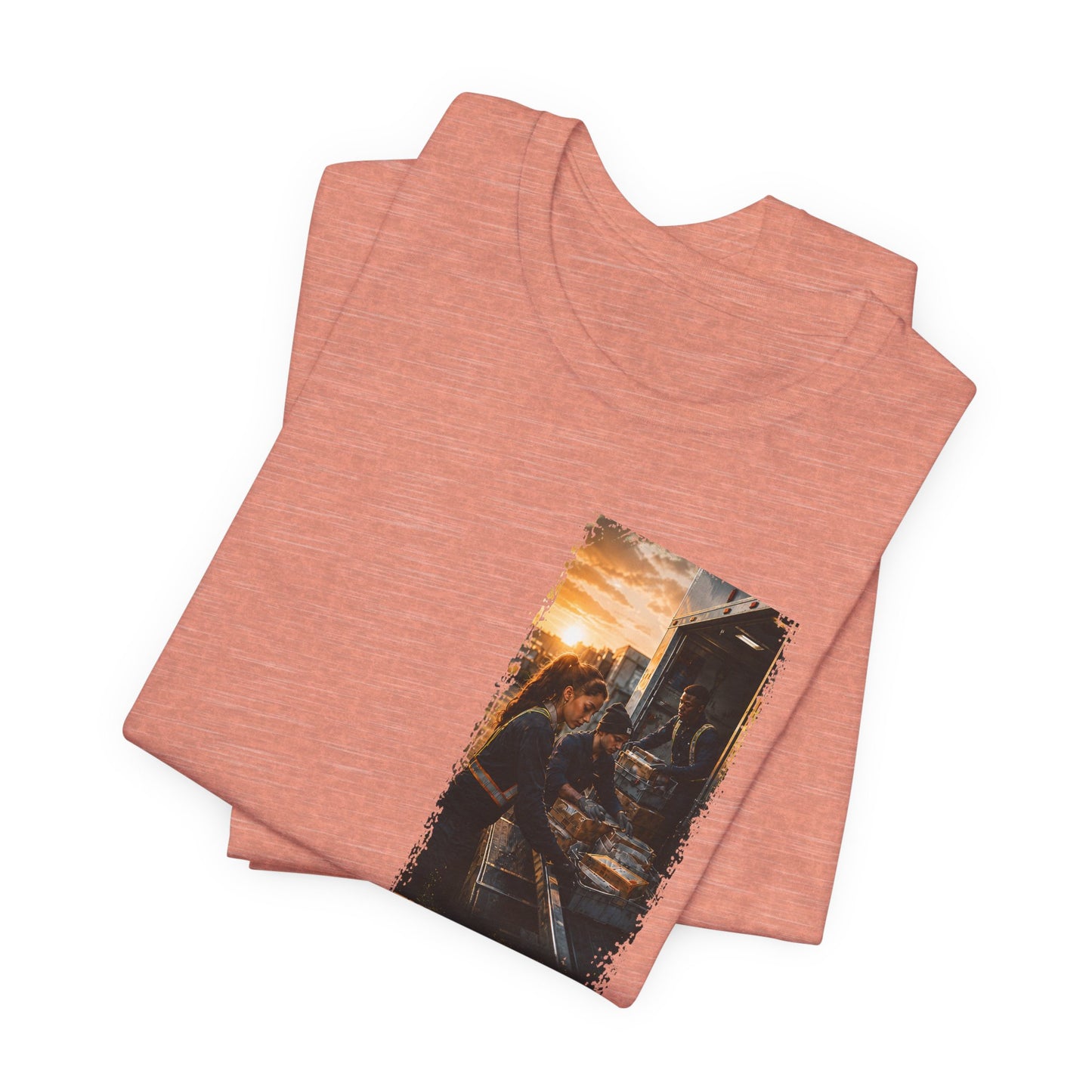 Postal Music — The Next Tour Premium Unisex T-Shirt — Color Group 6 of 11