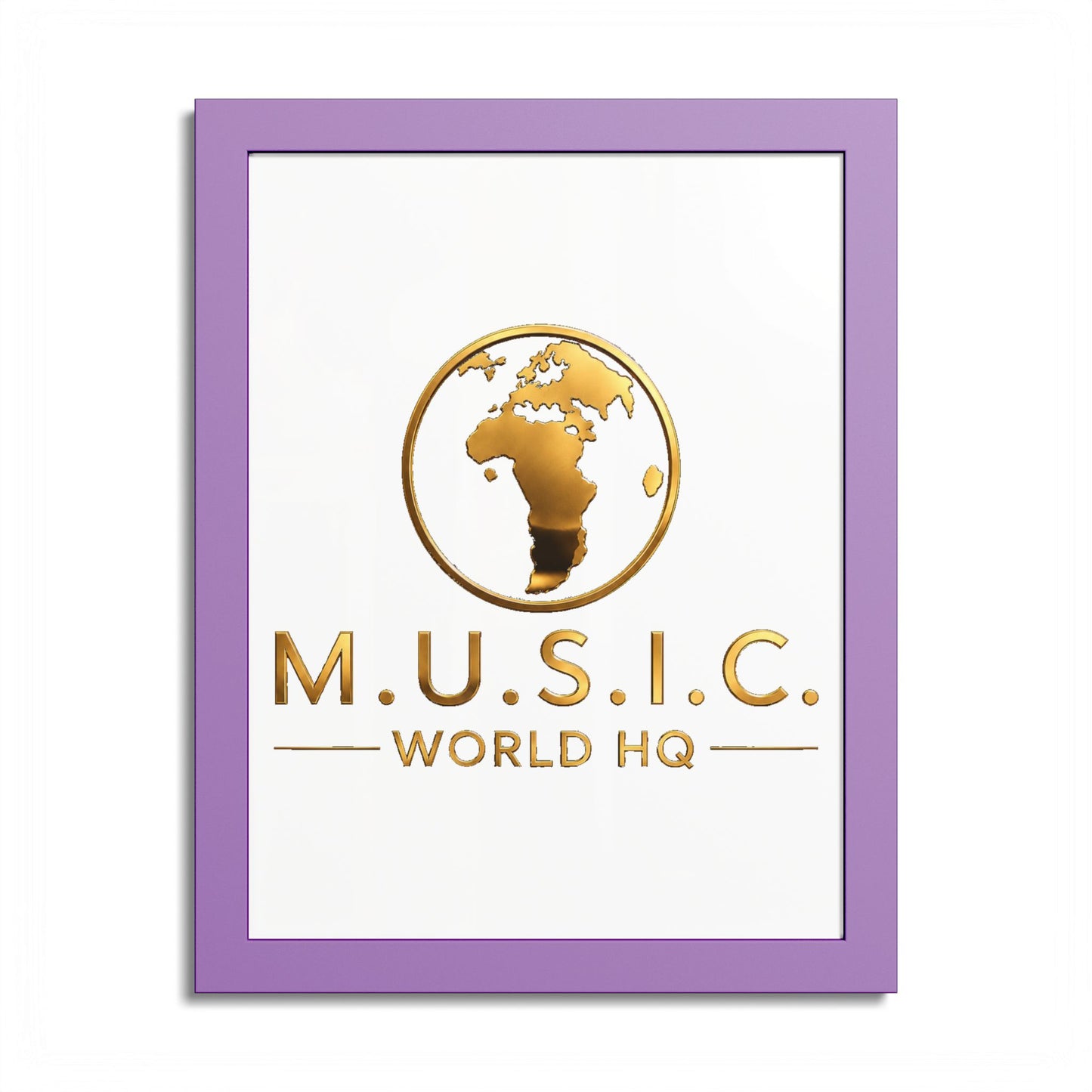 M.U.S.I.C. World HQ Essentials | Framed Art Poster