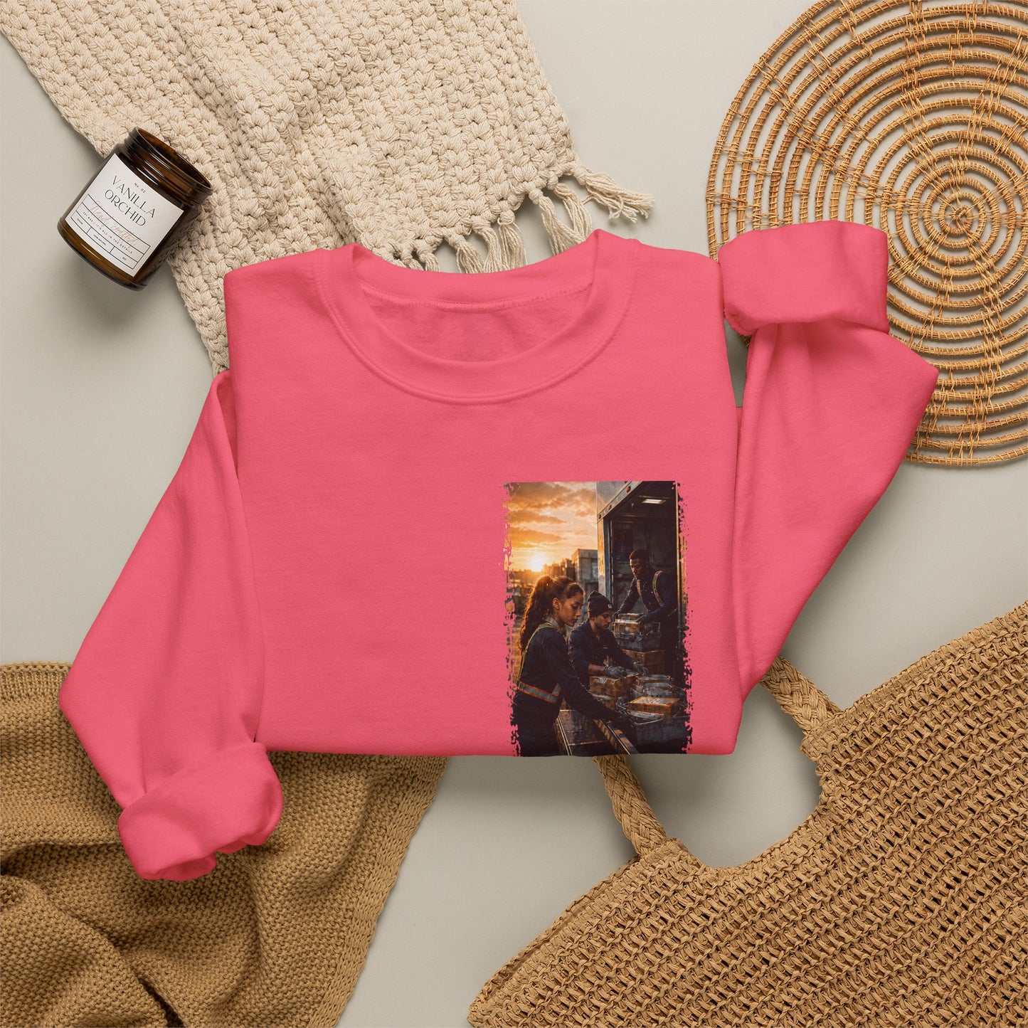Postal Music — The Next Tour Core Crewneck Sweatshirt — Color Group 3 of 3