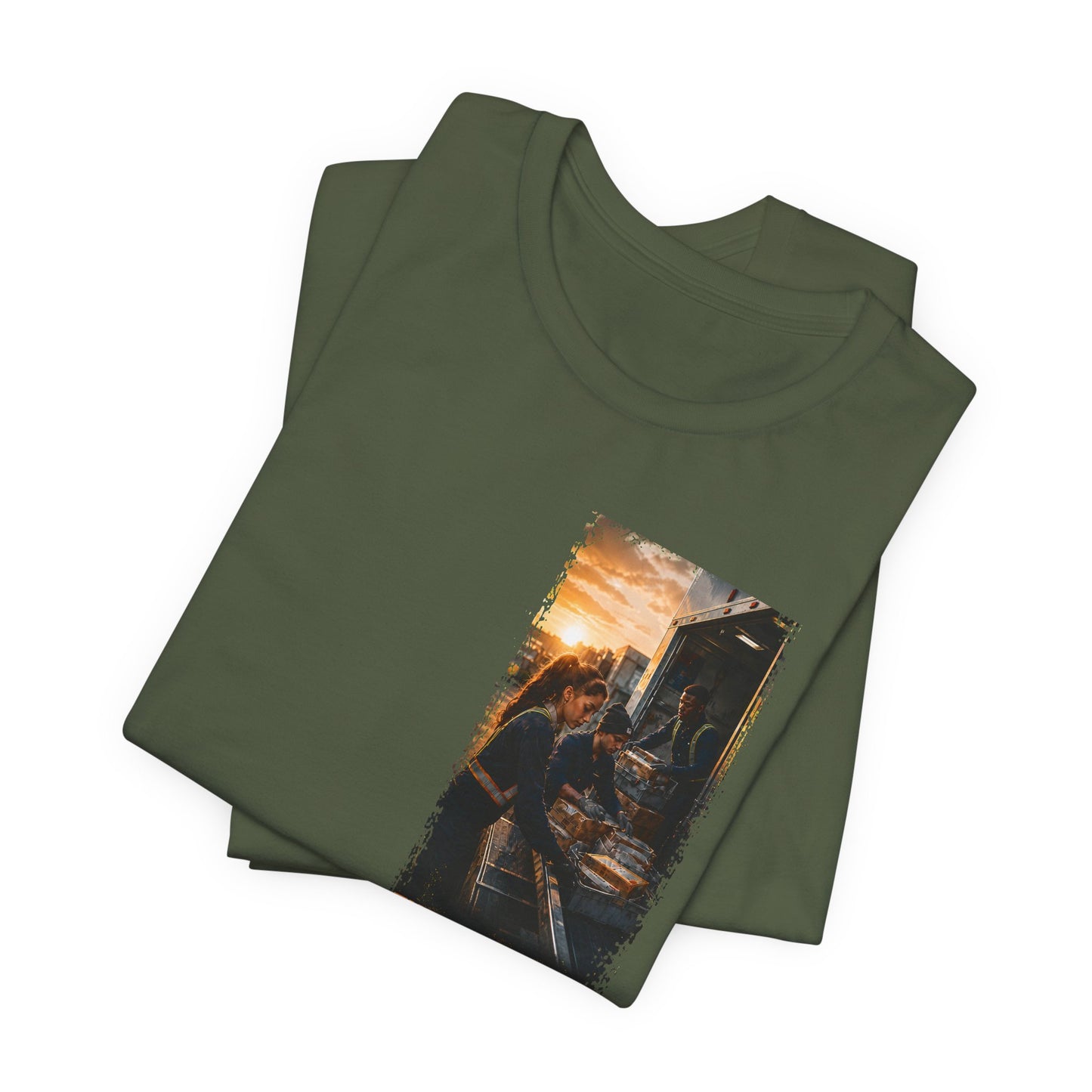 Postal Music — The Next Tour Premium Unisex T-Shirt — Color Group 8 of 11