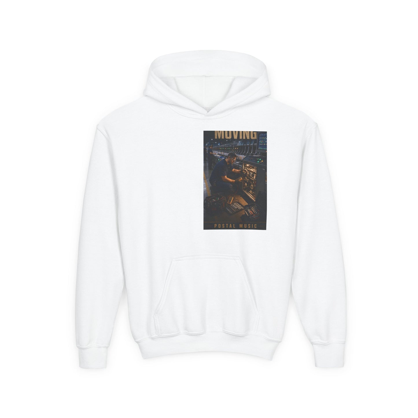 Postal Music — Keep the Message Moving — Youth Hoodie