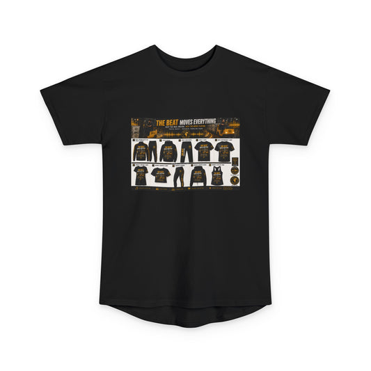 The Beat Moves Everything — Women's Longline Tee | Postal Music