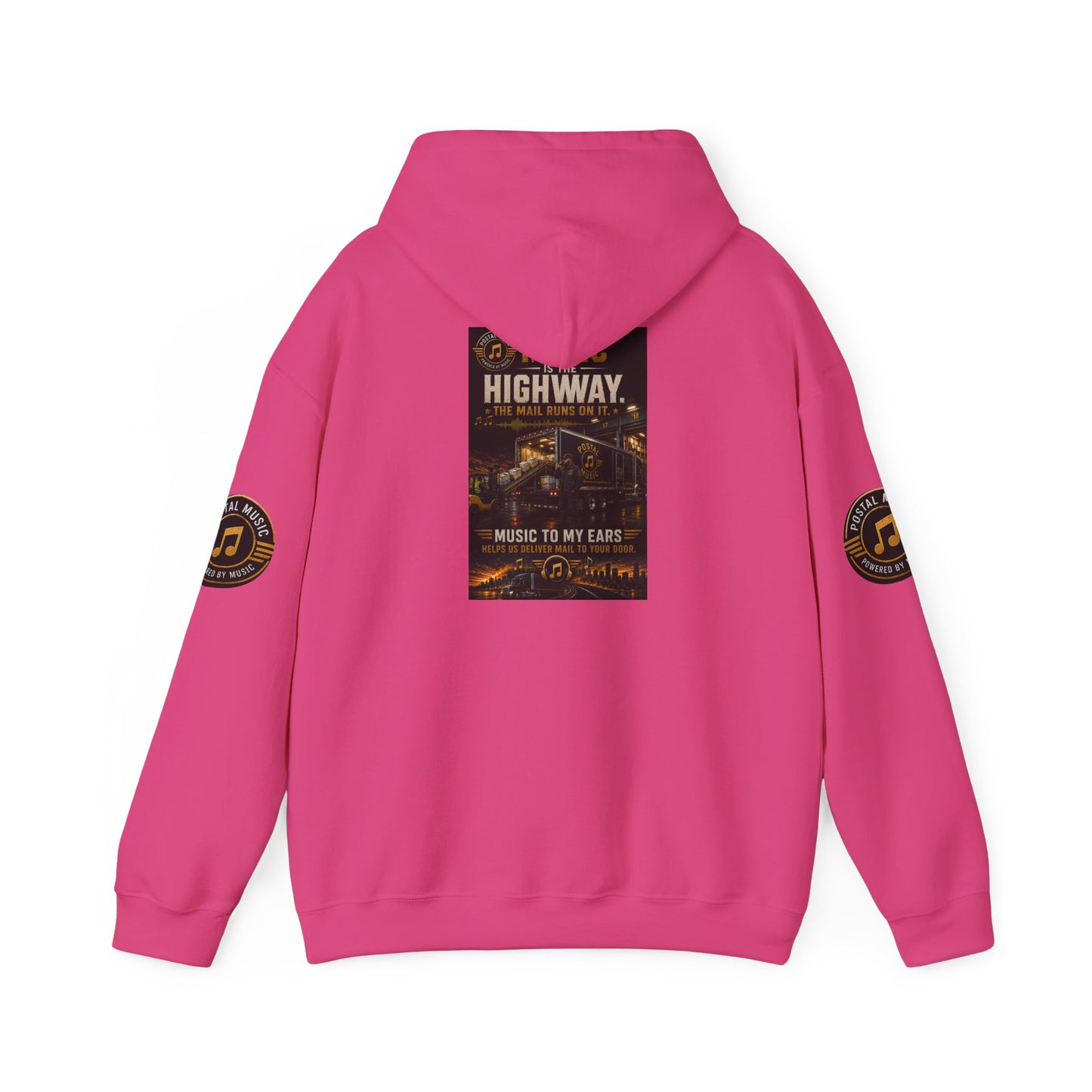 Postal Music — Music Is the Highway — Core Pullover Hoodie
