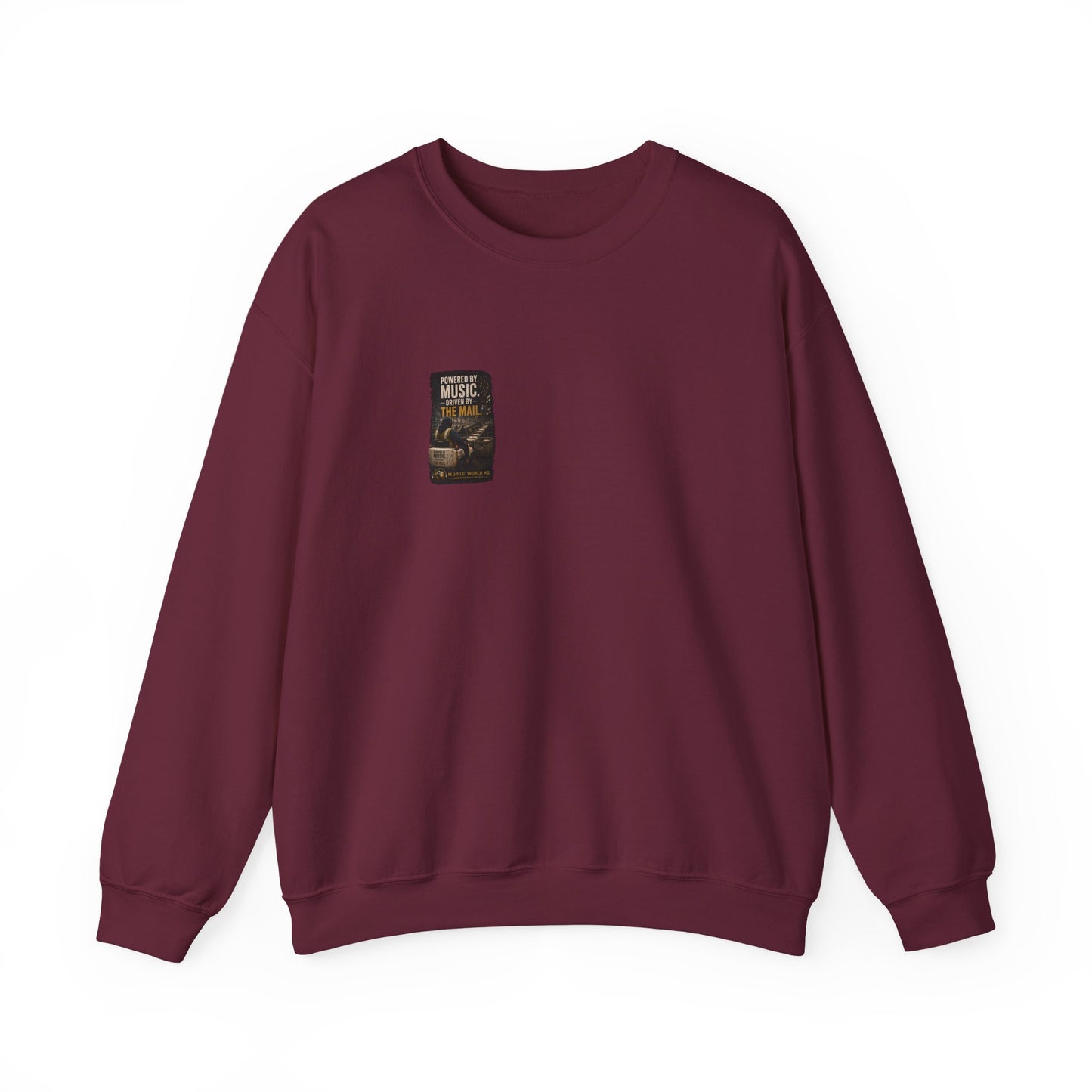 Postal Music - Powered by Music Crewneck Sweatshirt - Colorways B