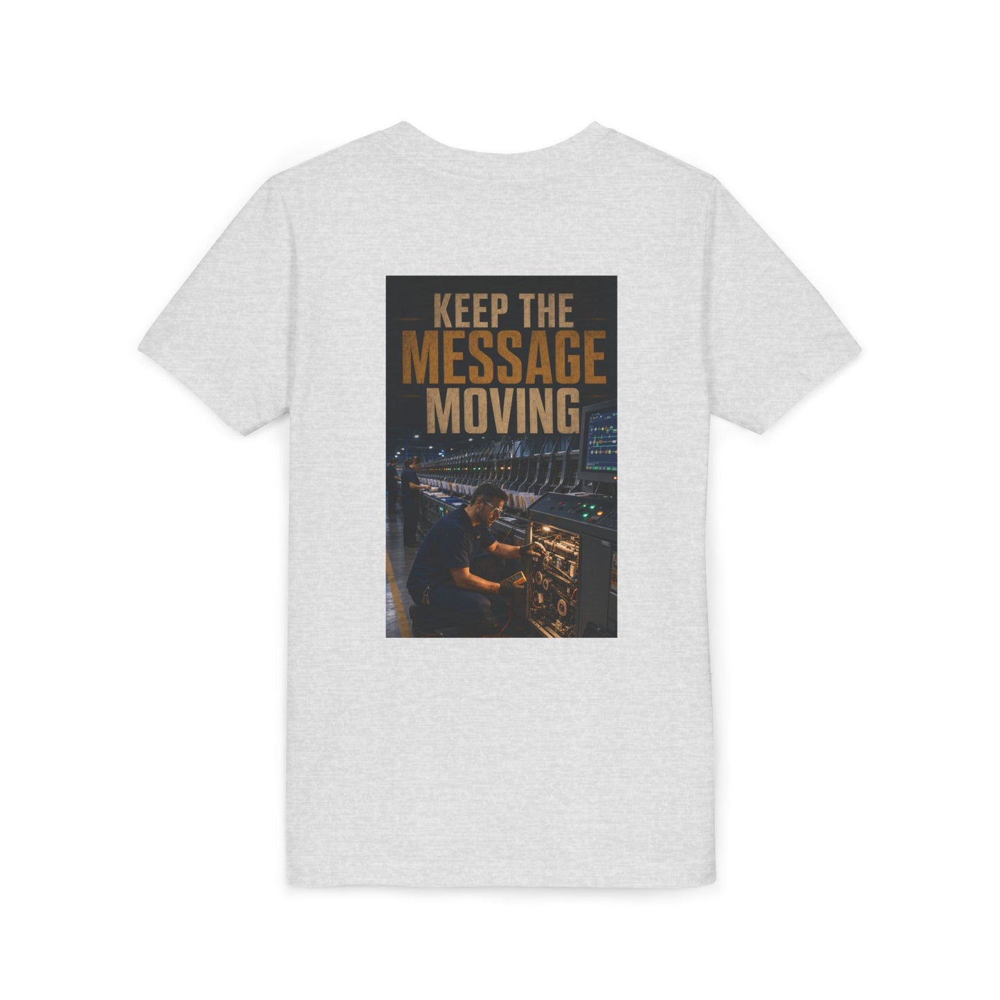 Postal Music — Keep the Message Moving — Youth T-Shirt