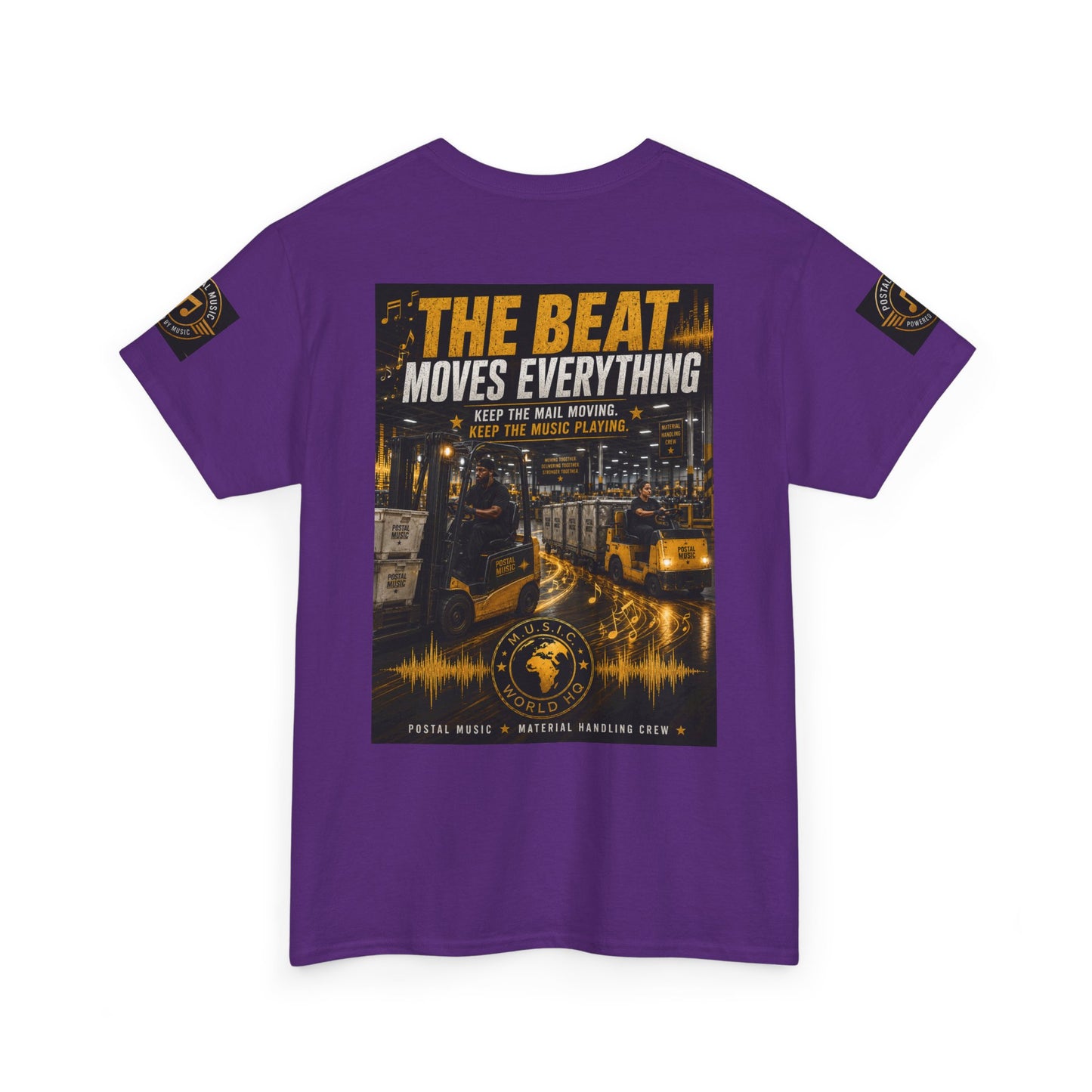 The Beat Moves Everything — Men's T-Shirt | Postal Music