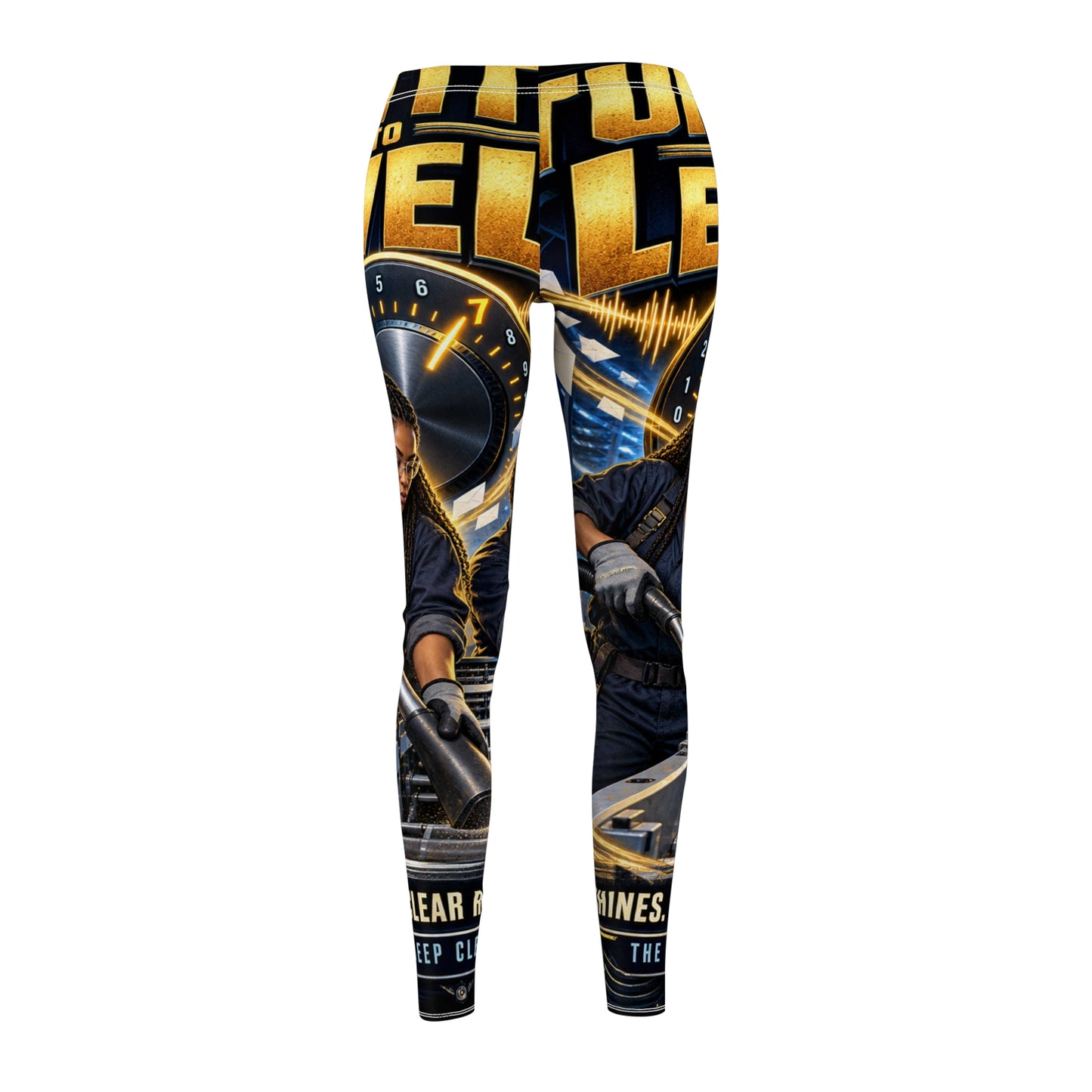 Postal Music - Turn It Up to Level 7 - Women's Casual Leggings