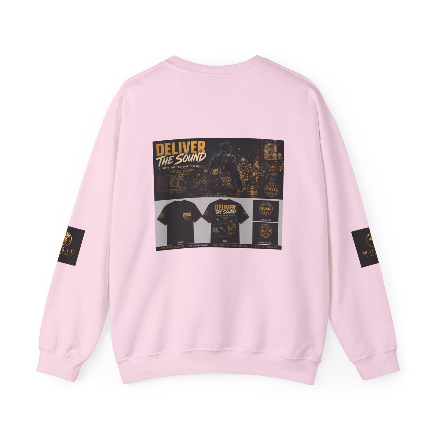 Postal Music — Deliver the Sound — Core Crewneck Sweatshirt
