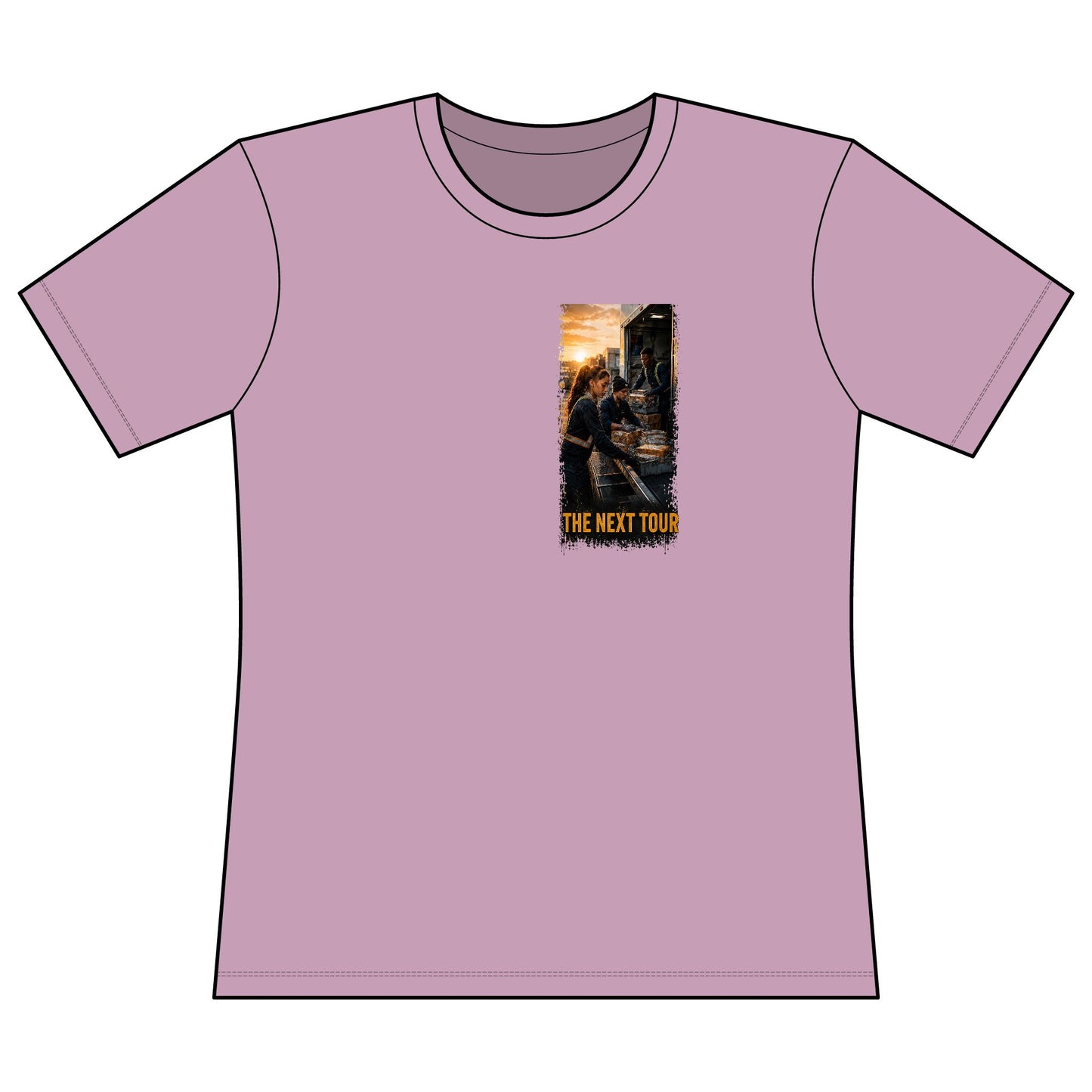 Postal Music — The Next Tour Women's Relaxed T-Shirt