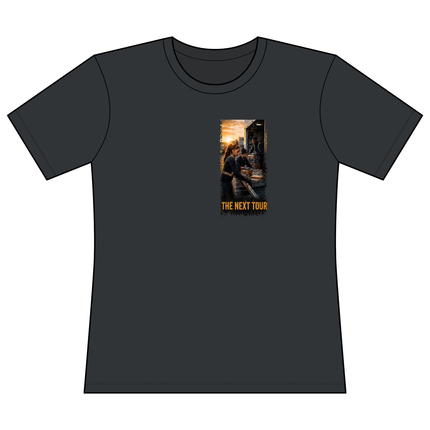 Postal Music — The Next Tour Women's Relaxed T-Shirt