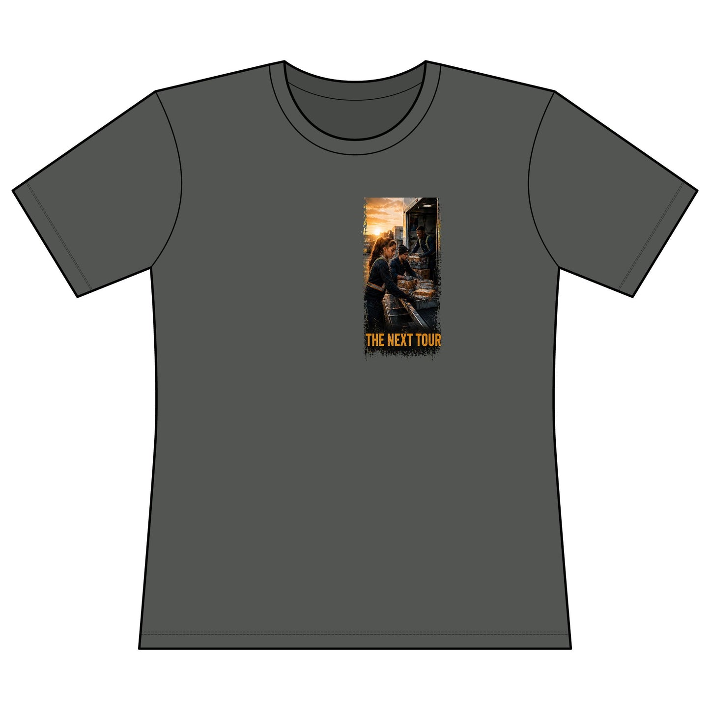 Postal Music — The Next Tour Women's Relaxed T-Shirt