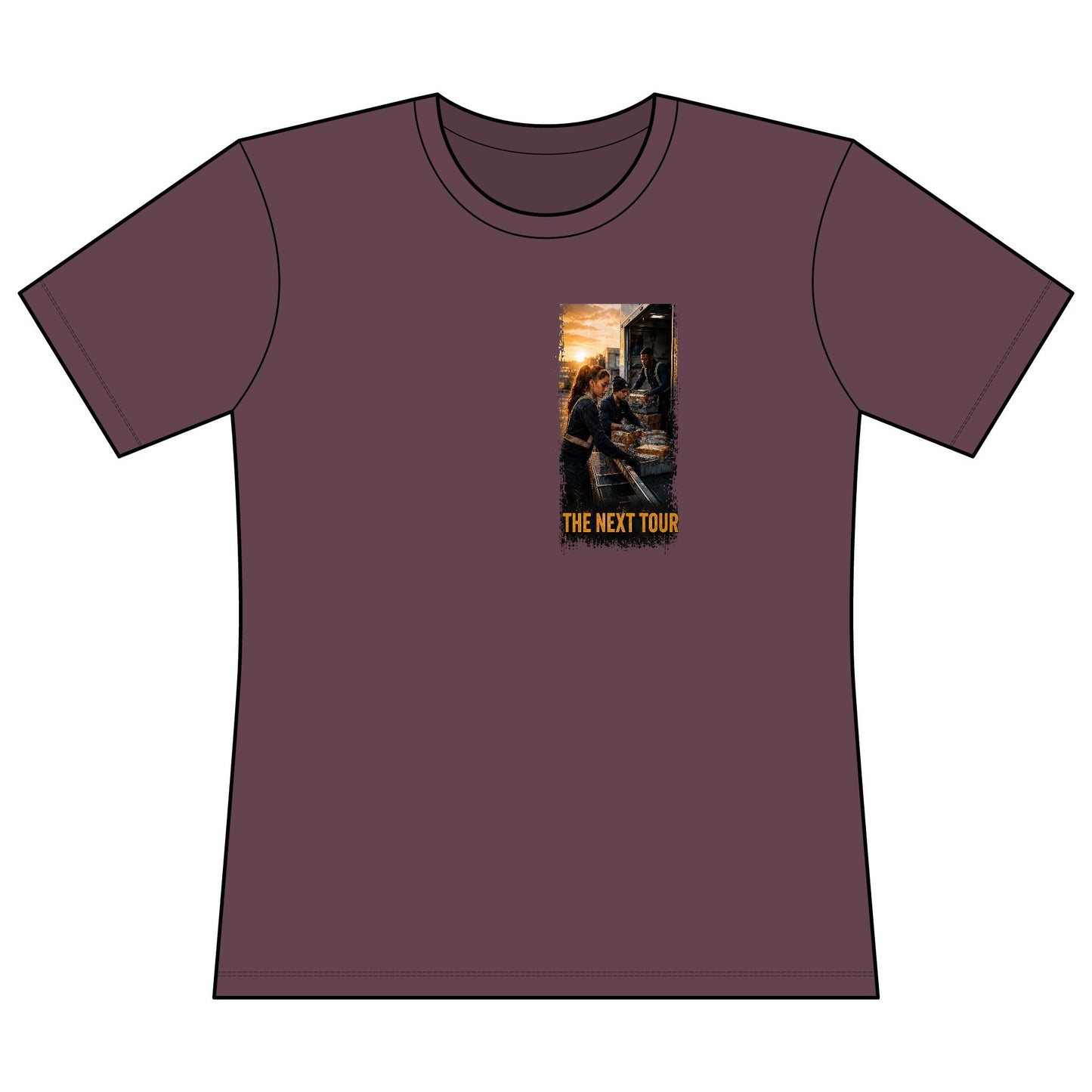Postal Music — The Next Tour Women's Relaxed T-Shirt
