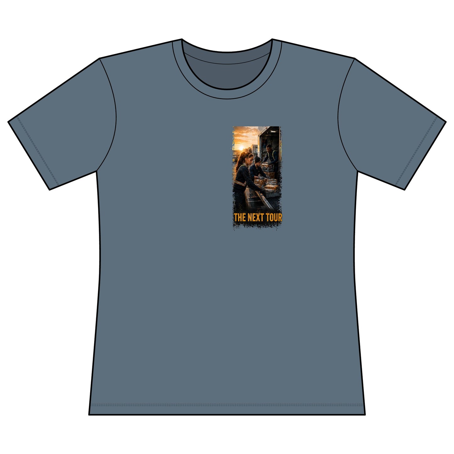 Postal Music — The Next Tour Women's Relaxed T-Shirt