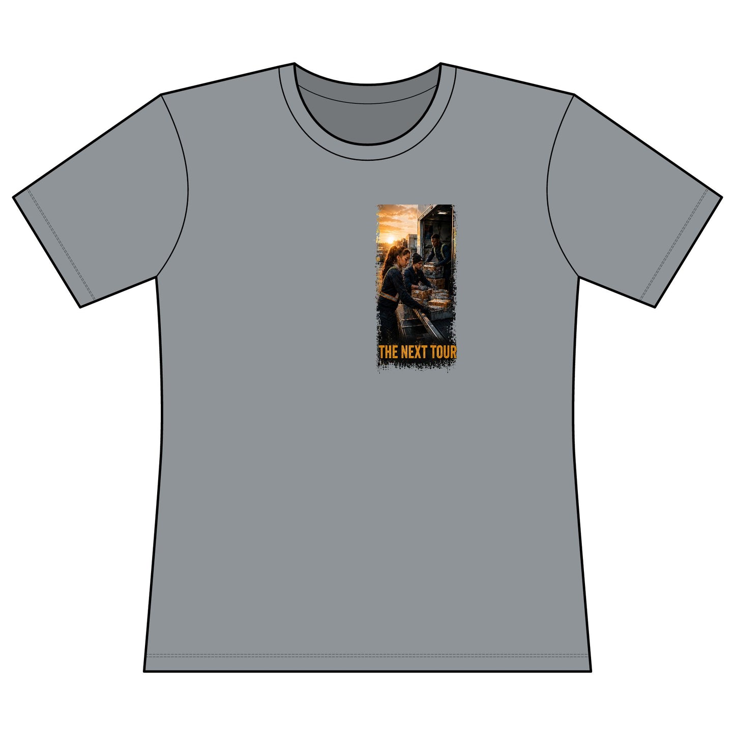 Postal Music — The Next Tour Women's Relaxed T-Shirt