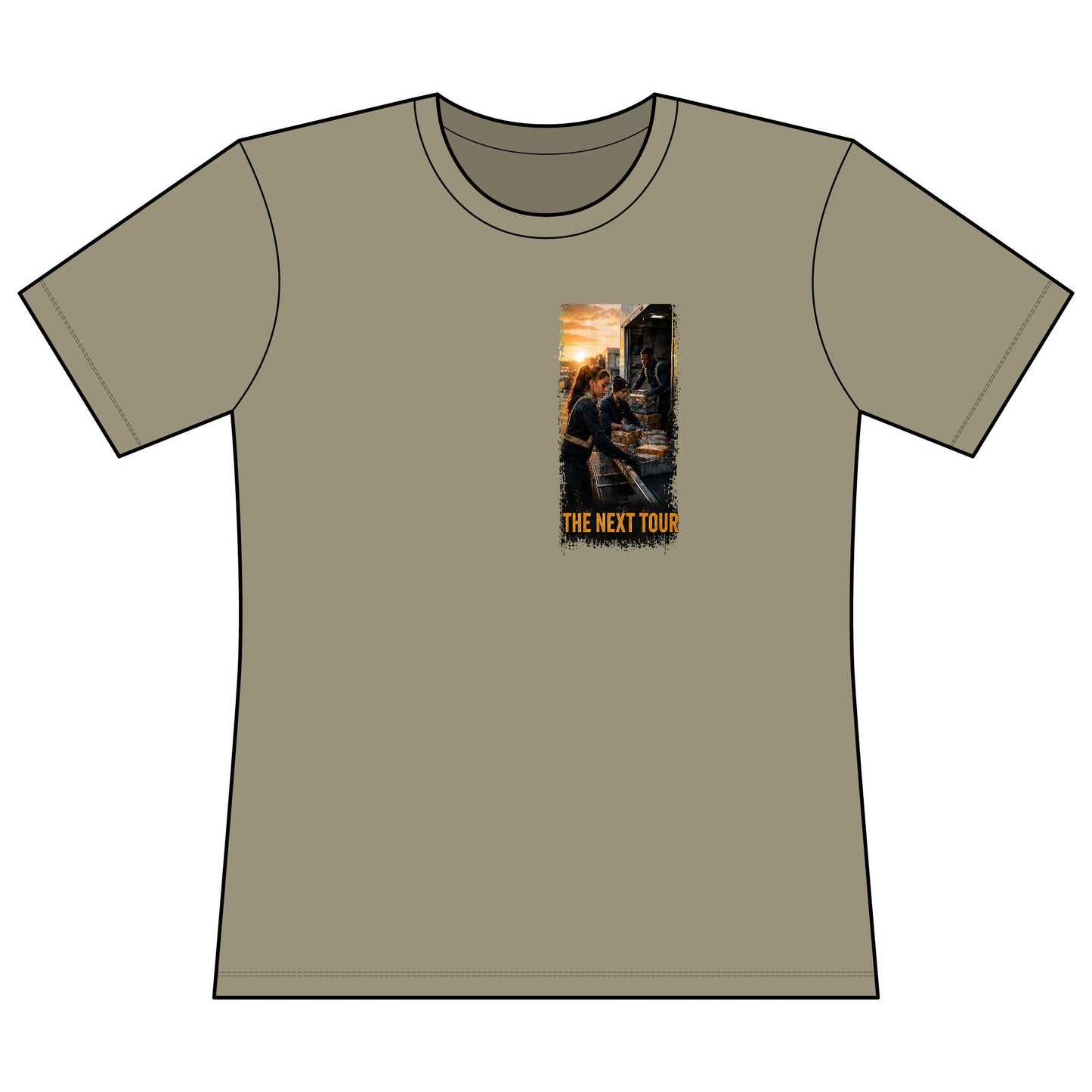 Postal Music — The Next Tour Women's Relaxed T-Shirt