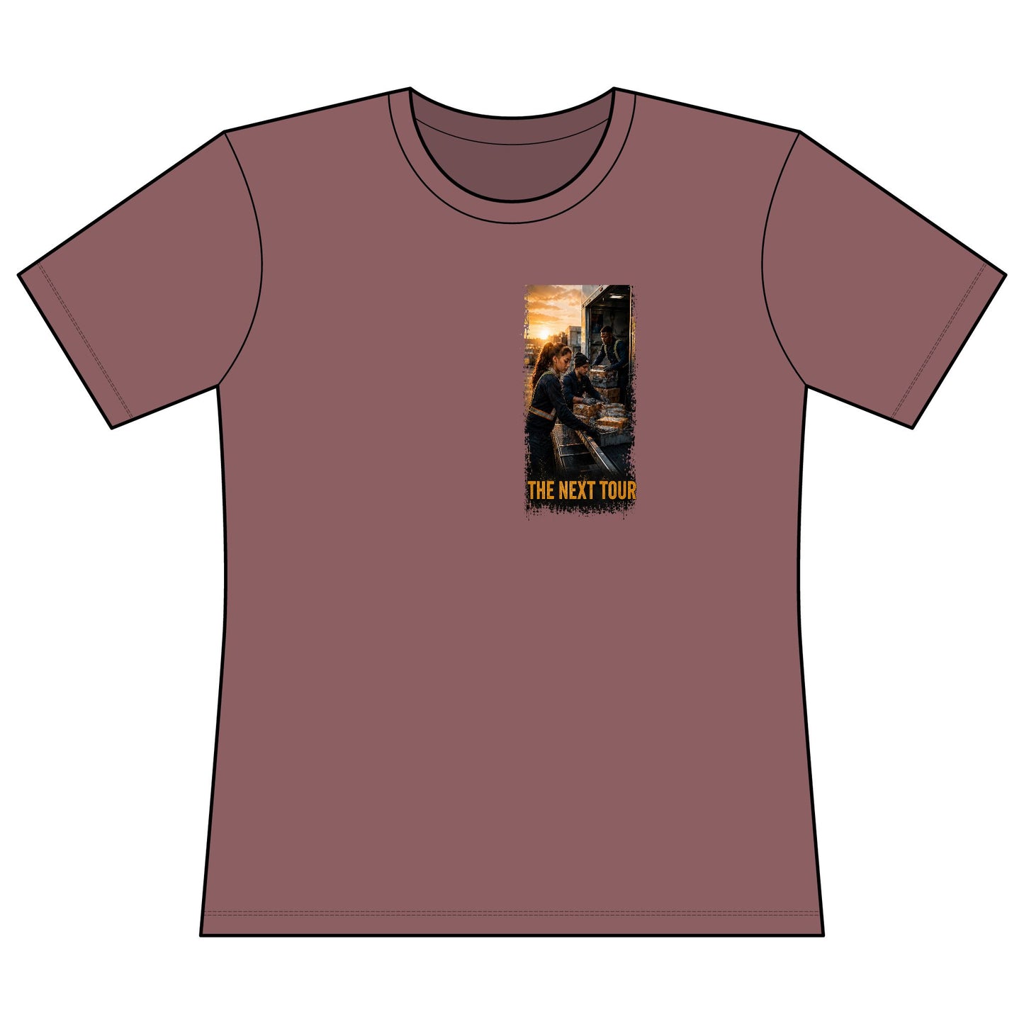 Postal Music — The Next Tour Women's Relaxed T-Shirt