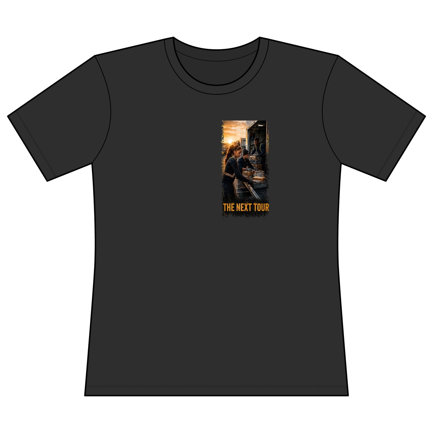 Postal Music — The Next Tour Women's Relaxed T-Shirt