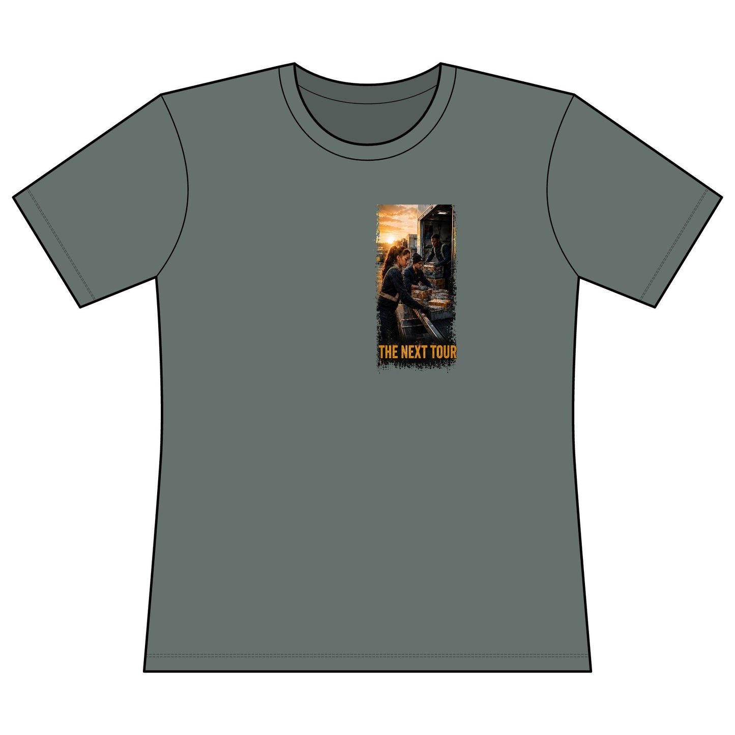 Postal Music — The Next Tour Women's Relaxed T-Shirt