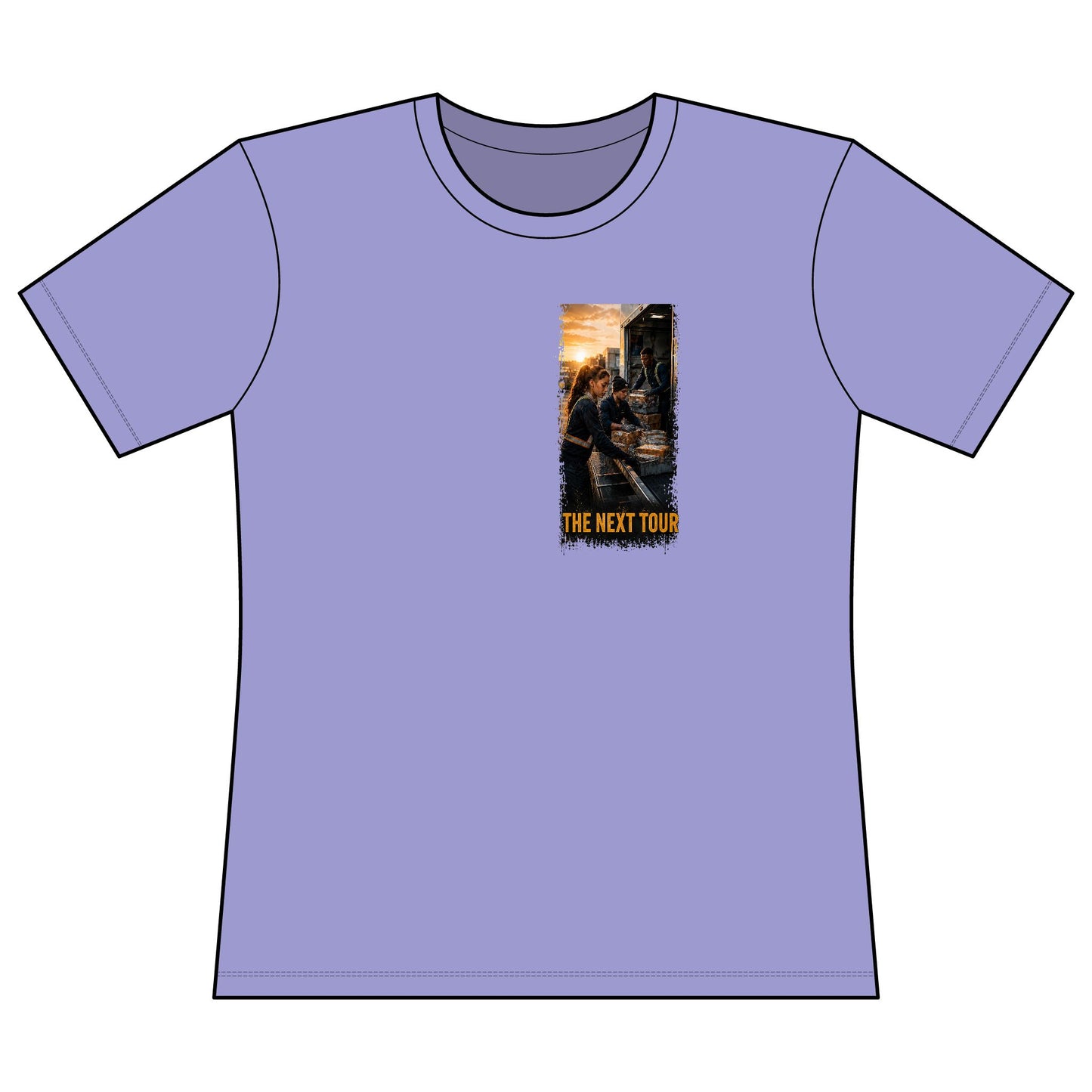 Postal Music — The Next Tour Women's Relaxed T-Shirt