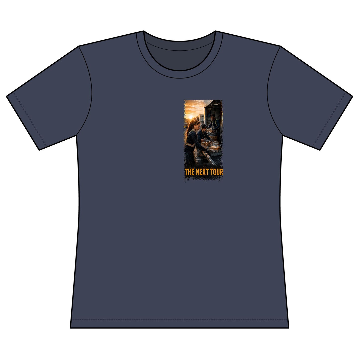 Postal Music — The Next Tour Women's Relaxed T-Shirt
