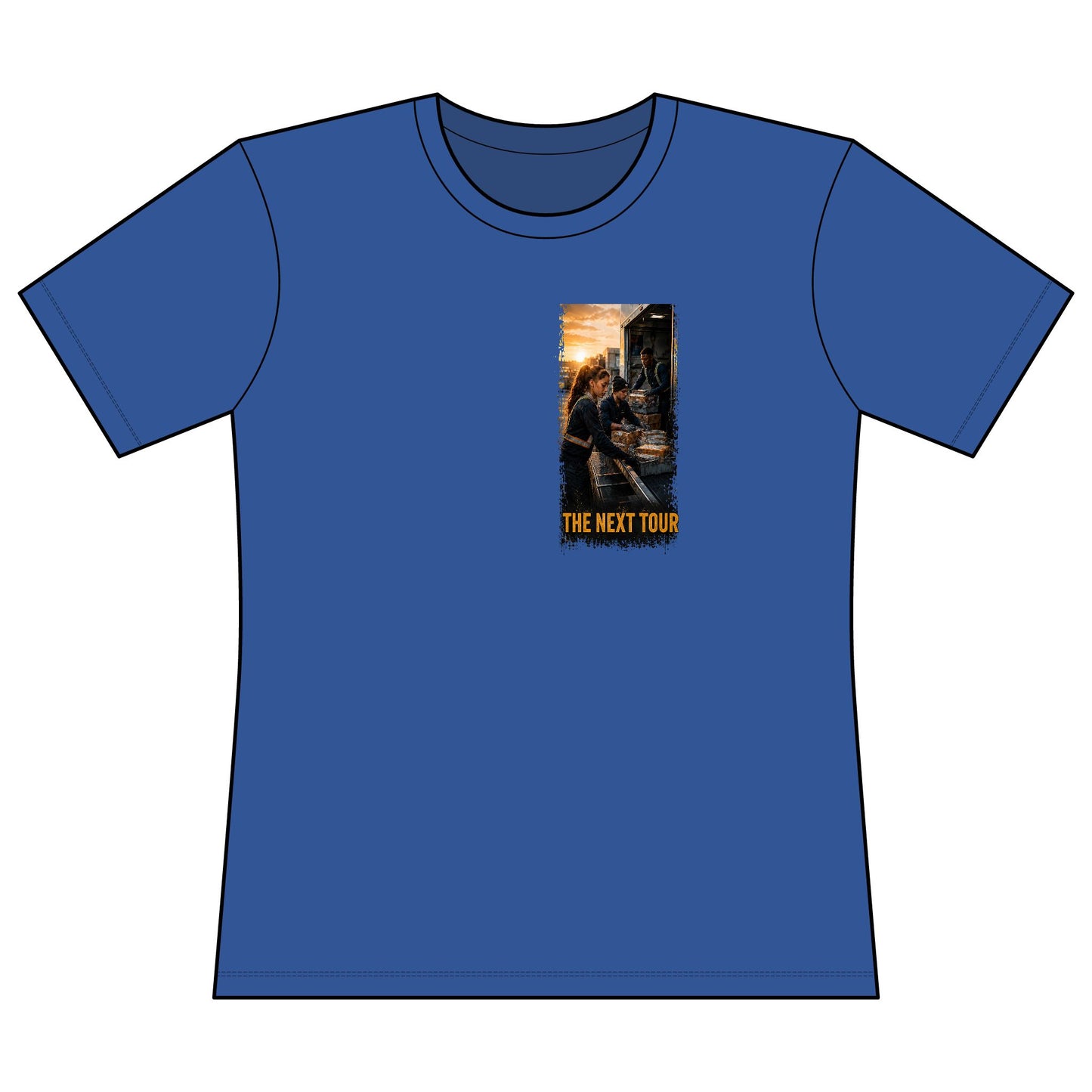 Postal Music — The Next Tour Women's Relaxed T-Shirt