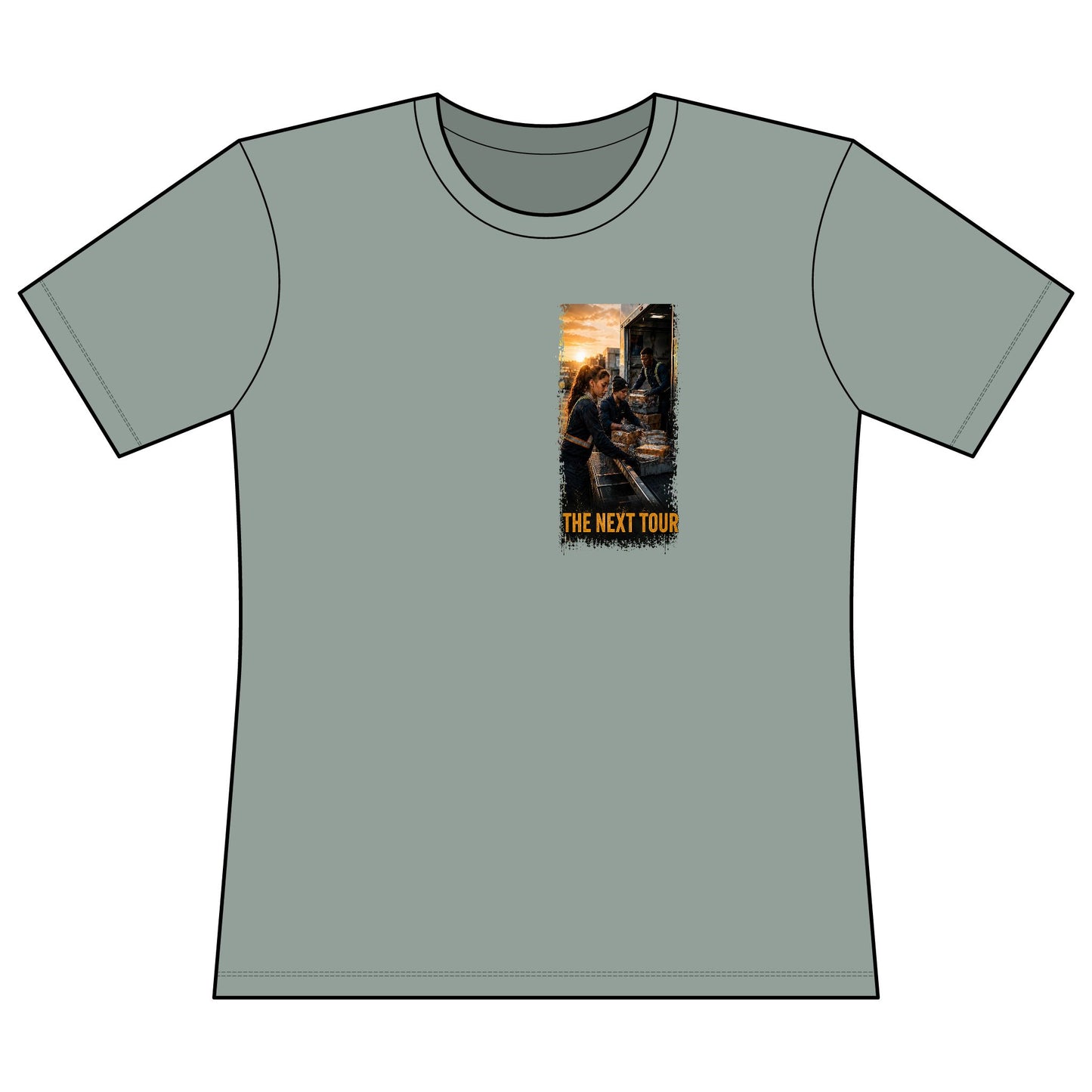 Postal Music — The Next Tour Women's Relaxed T-Shirt