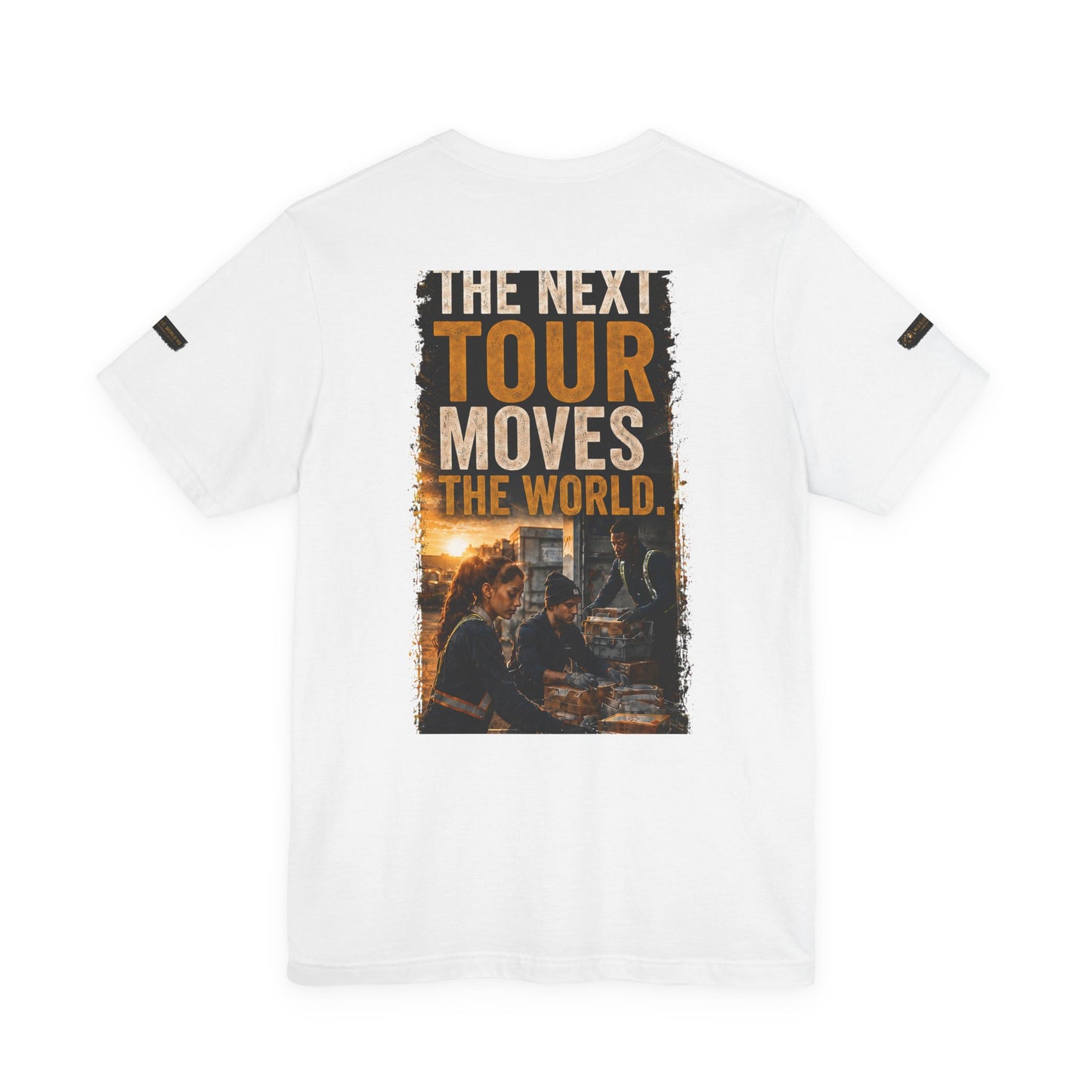 Postal Music — The Next Tour Premium Unisex T-Shirt — Color Group 10 of 11