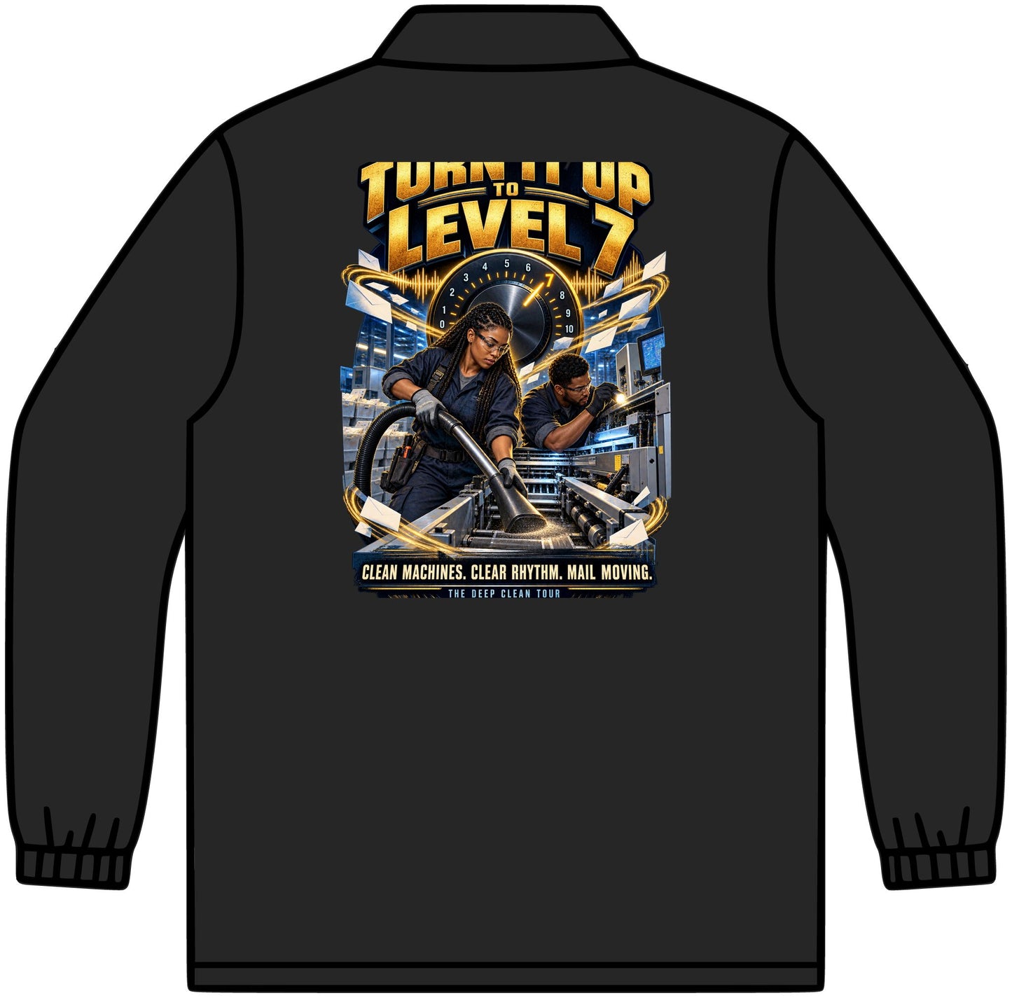 Postal Music - Turn It Up to Level 7 - Coach Jacket