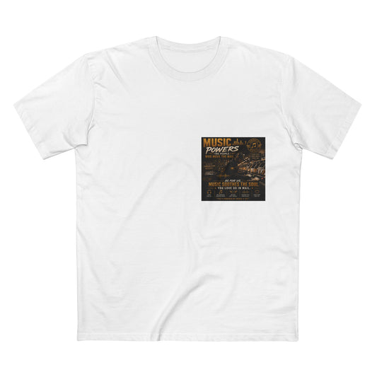 Postal Music — Music Powers the People — Streetwear T-Shirt