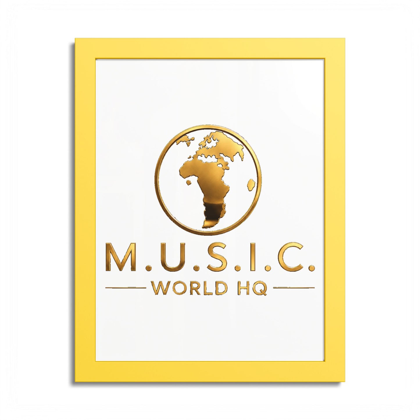 M.U.S.I.C. World HQ Essentials | Framed Art Poster