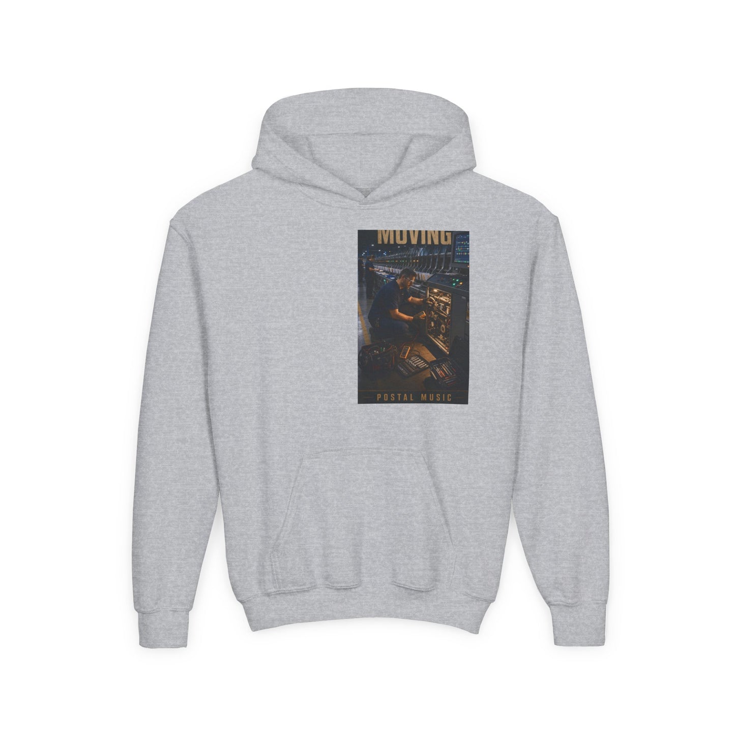 Postal Music — Keep the Message Moving — Youth Hoodie