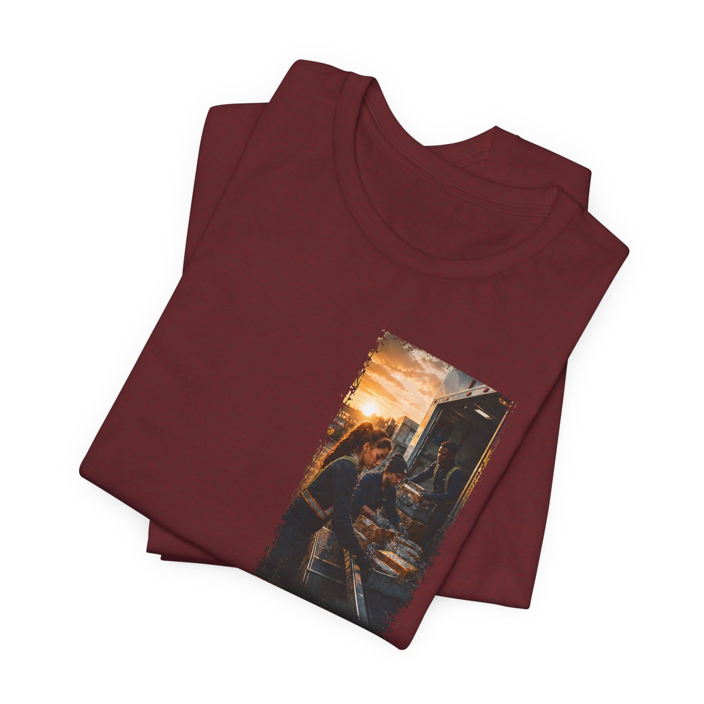 Postal Music — The Next Tour Premium Unisex T-Shirt — Color Group 3 of 11