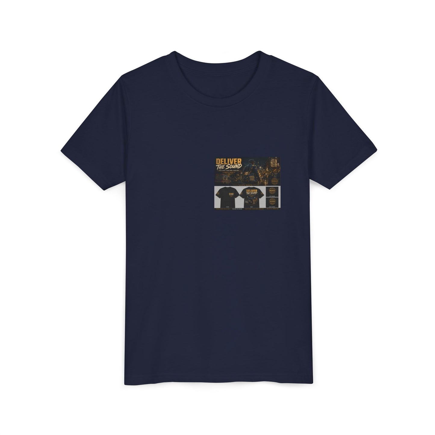 Postal Music — Deliver the Sound — Youth T-Shirt