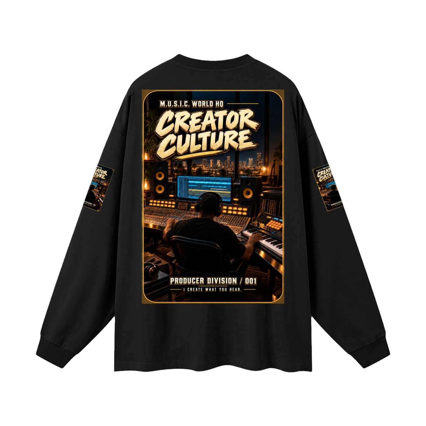 Oversized Unisex Long Sleeve T-Shirt