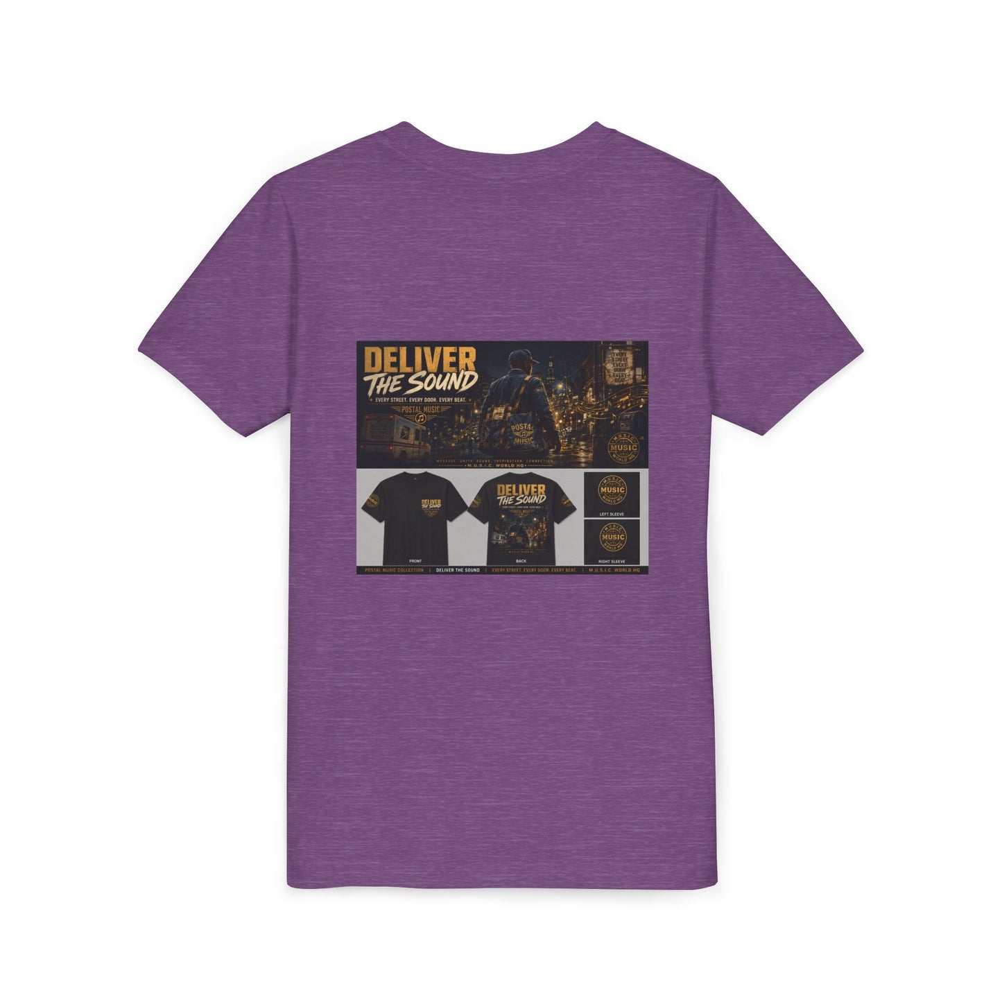 Postal Music — Deliver the Sound — Youth T-Shirt
