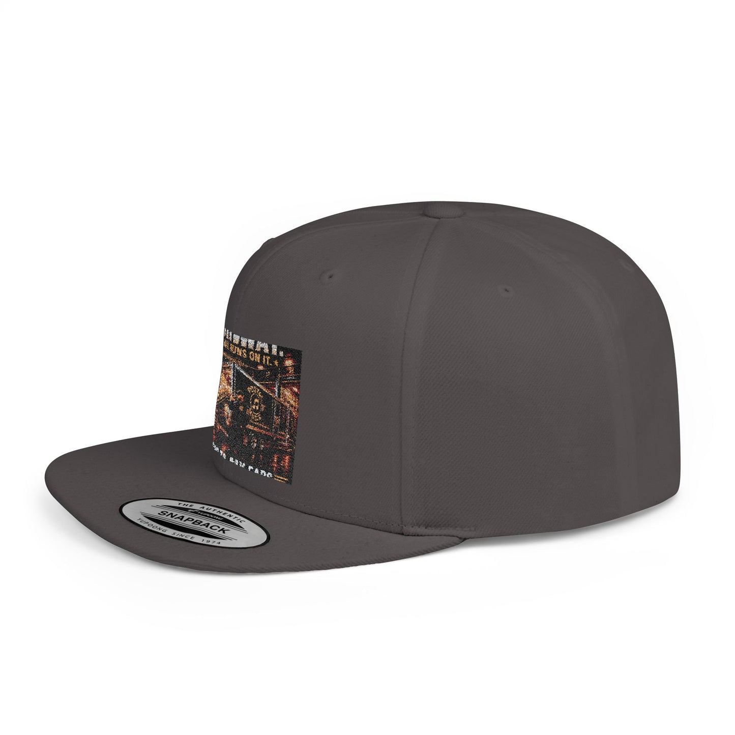 Postal Music — Music Is the Highway — Flat-Bill Snapback