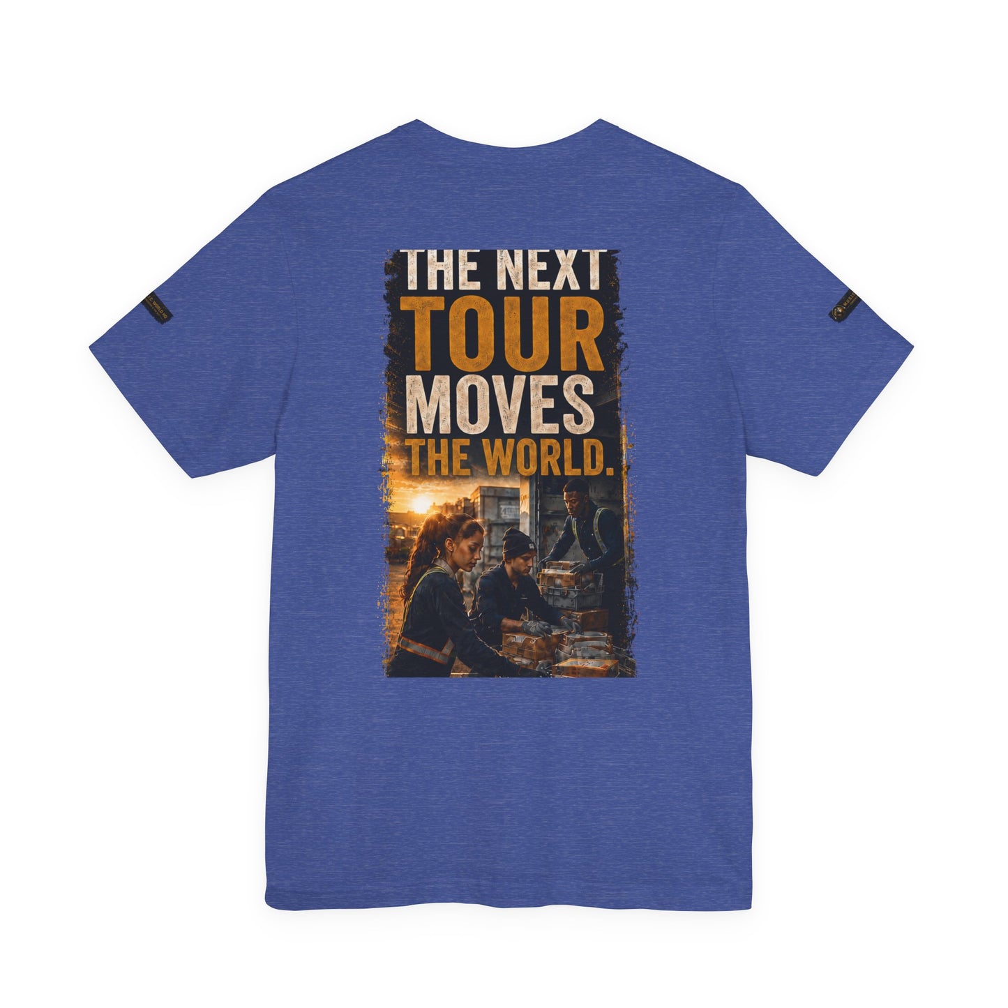 Postal Music — The Next Tour Premium Unisex T-Shirt — Color Group 7 of 11