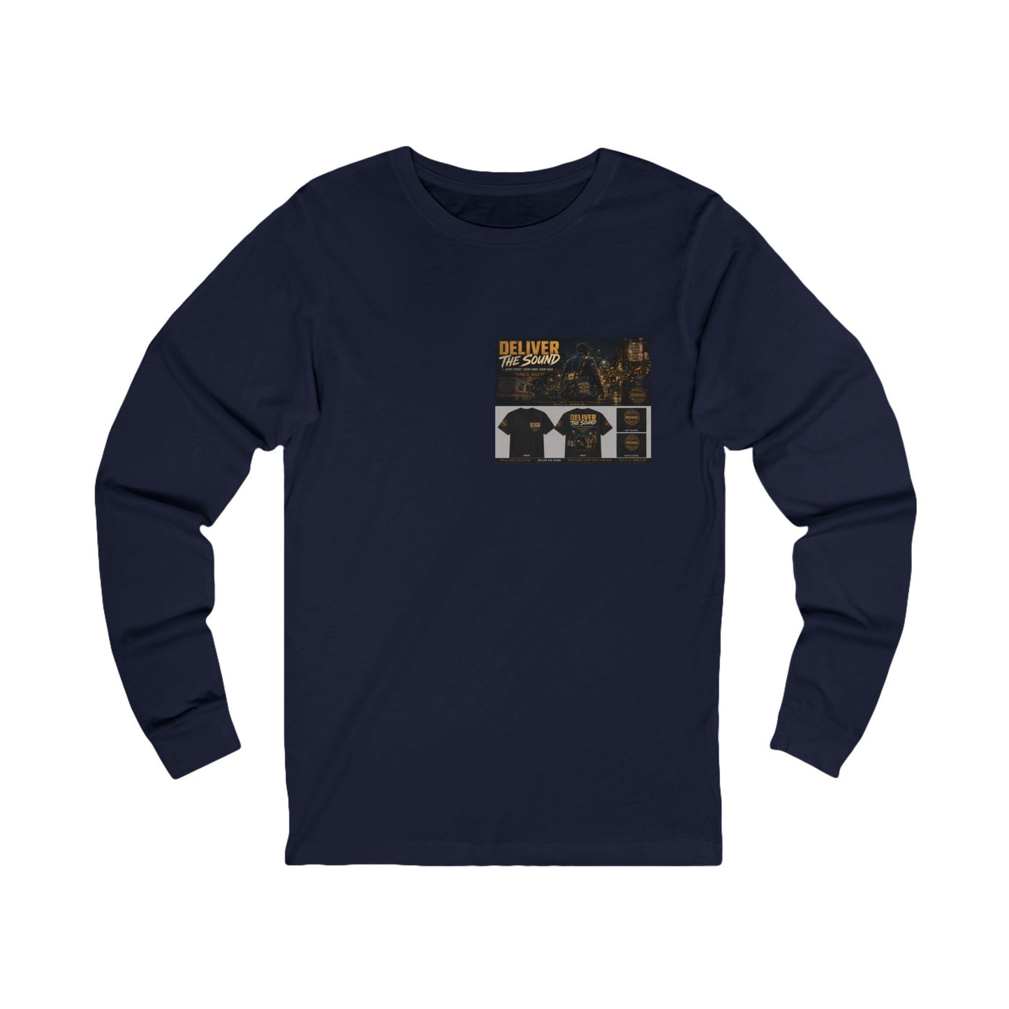 Postal Music — Deliver the Sound — Long-Sleeve T-Shirt