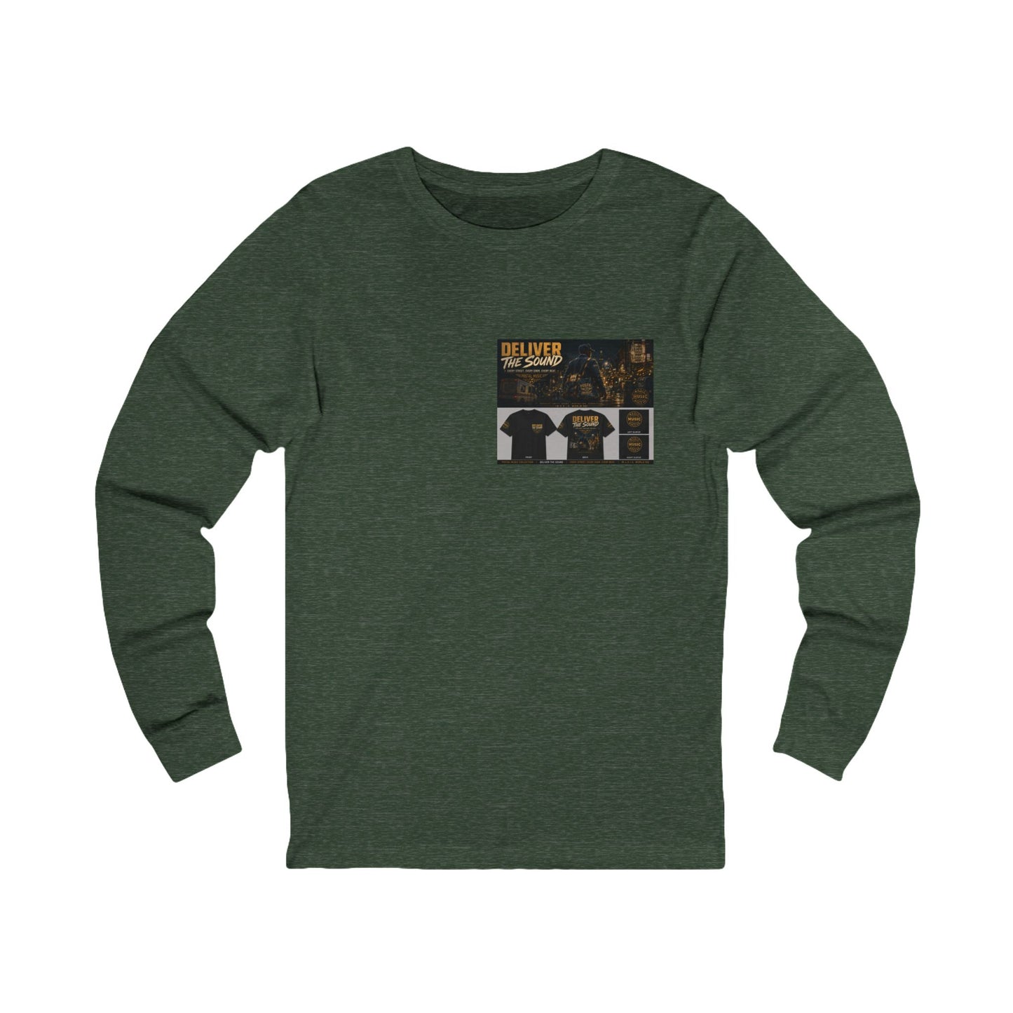 Postal Music — Deliver the Sound — Long-Sleeve T-Shirt