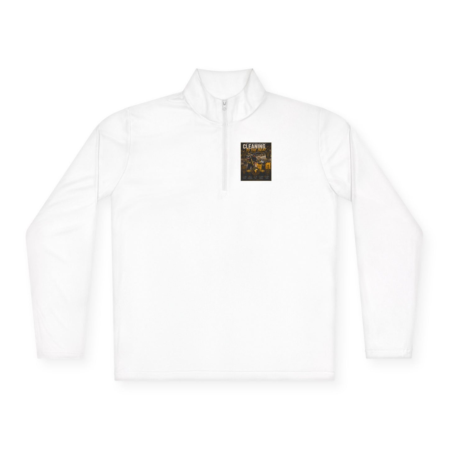 Cleaning to the Beat — Quarter-Zip Pullover