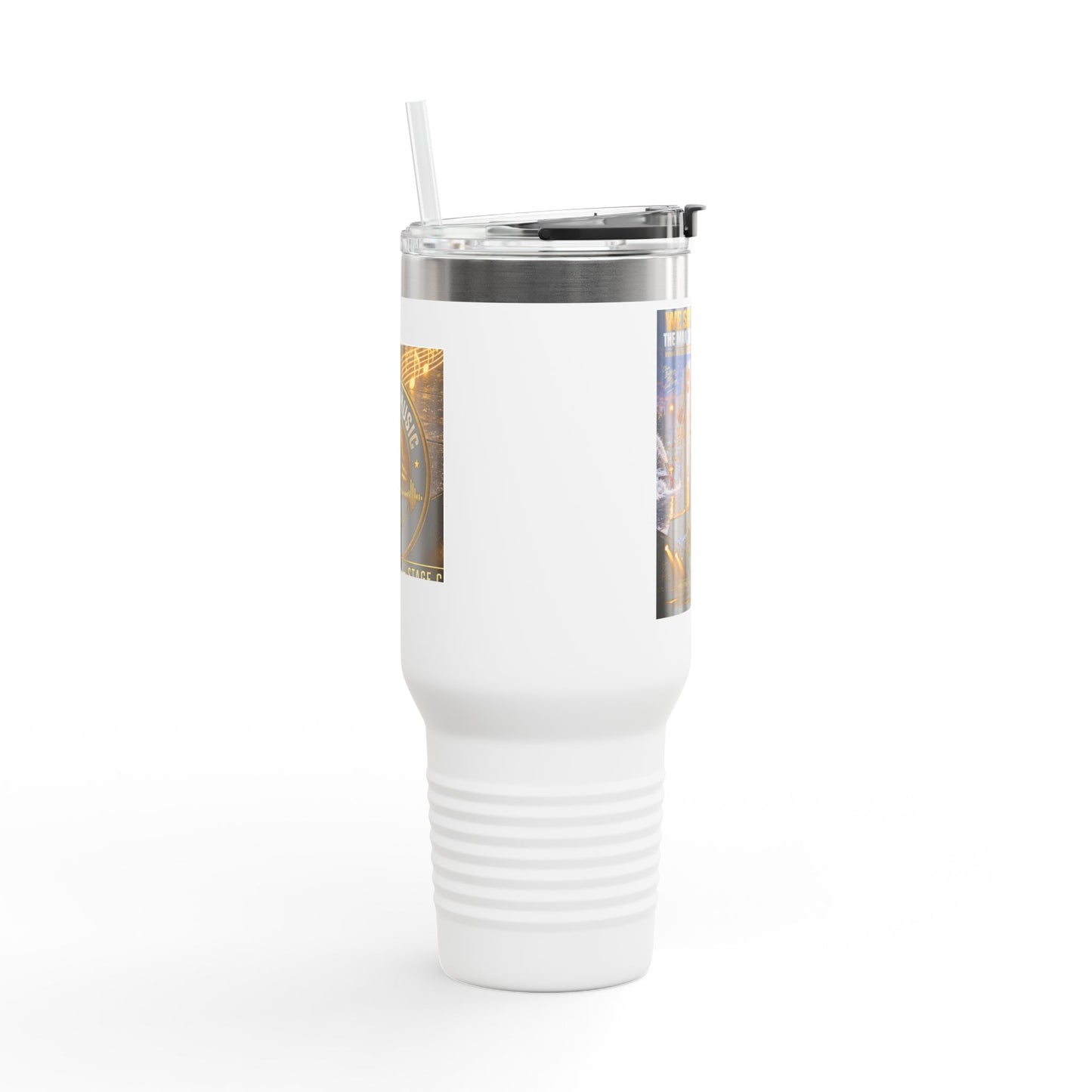 Postal Music - We Set the Stage - Insulated Travel Mug 40oz