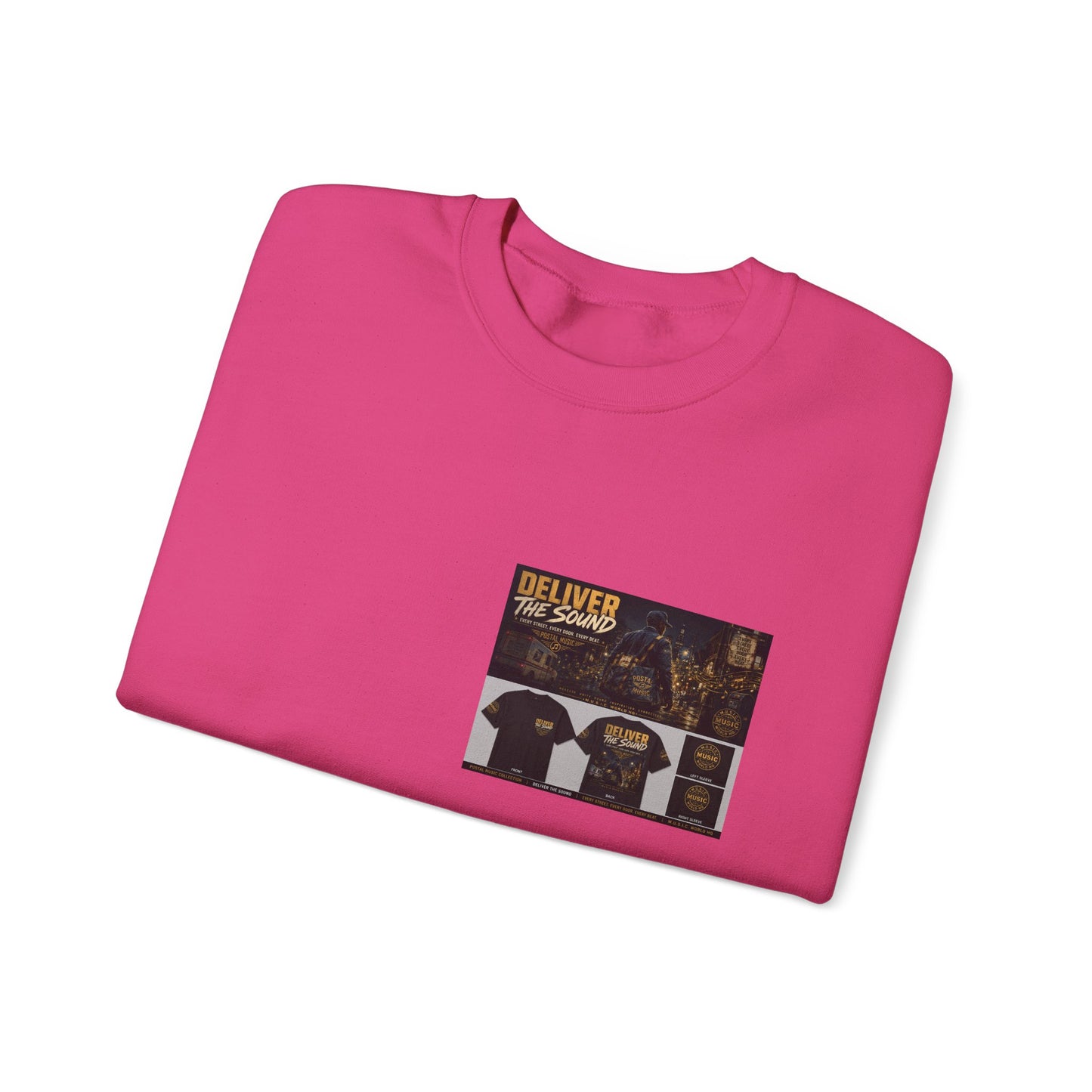 Postal Music — Deliver the Sound — Core Crewneck Sweatshirt