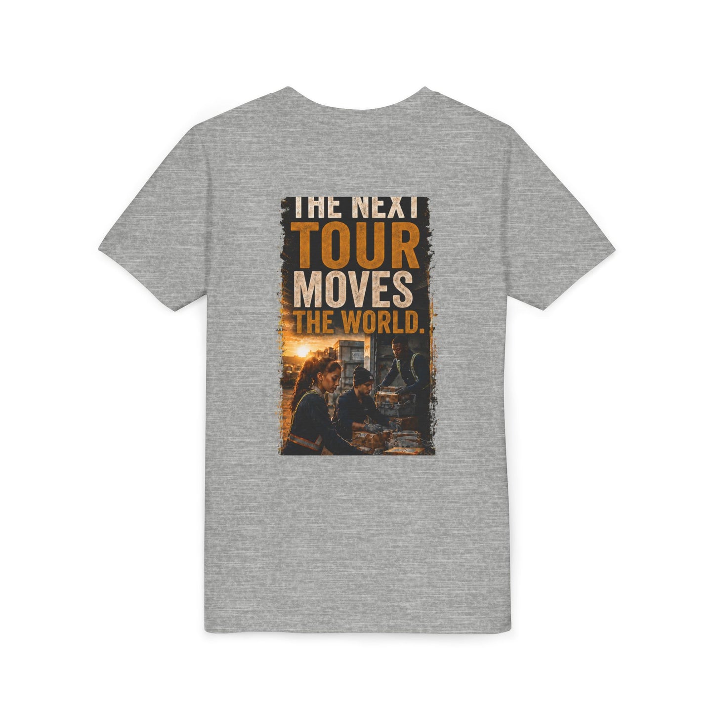 Postal Music — The Next Tour Youth T-Shirt — Color Group 1 of 2